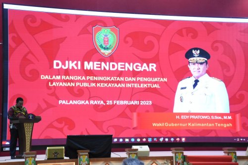 Setda Prov Kalteng - Wagub Kalteng Jadi Keynote Speaker Kegiatan "DJKI ...