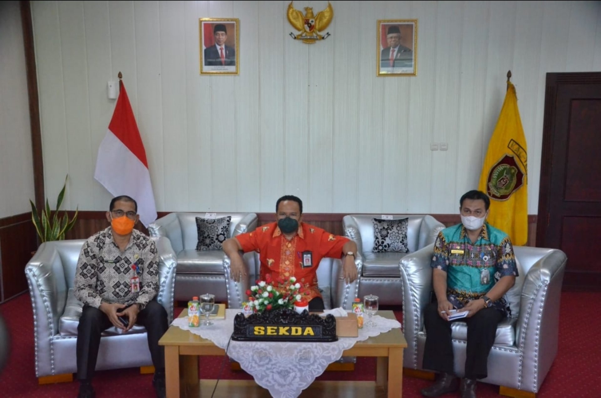 Plt. Sekda Kalteng Rakor Bersama Setpres Bahas Persiapan Peringatan HUT ke-76 RI