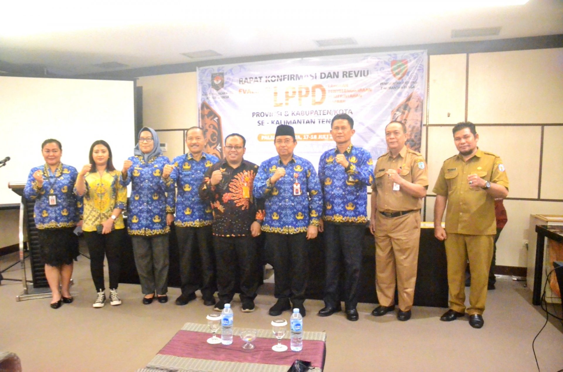 Rapat Evaluasi LPPD Tahun 2022 Provinsi dan Kabupaten/Kota Se-Kalteng Digelar