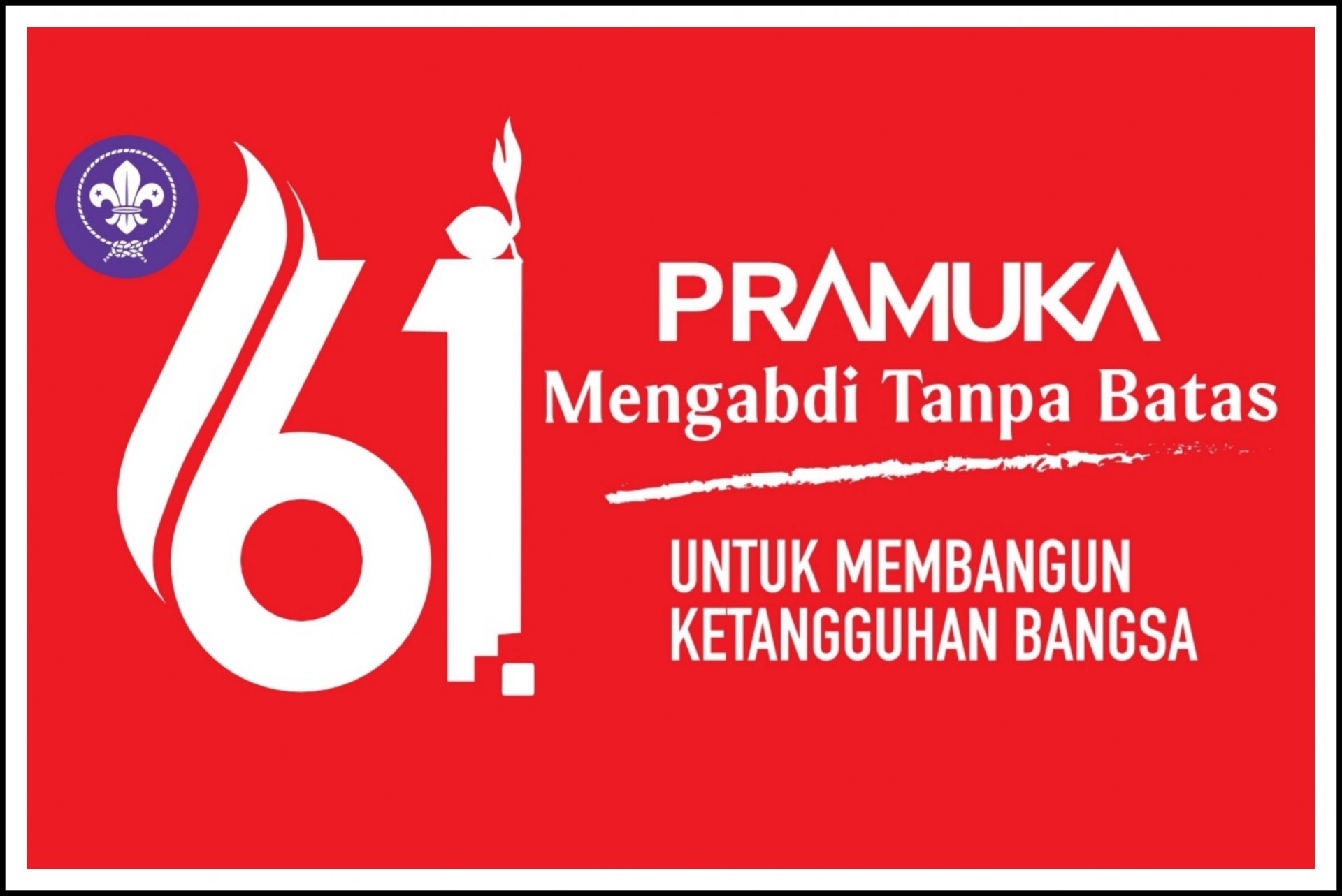 Kwarnas Terbitkan SK Tentang Tema dan Logo Hari Pramuka ke-61 Tahun 2022