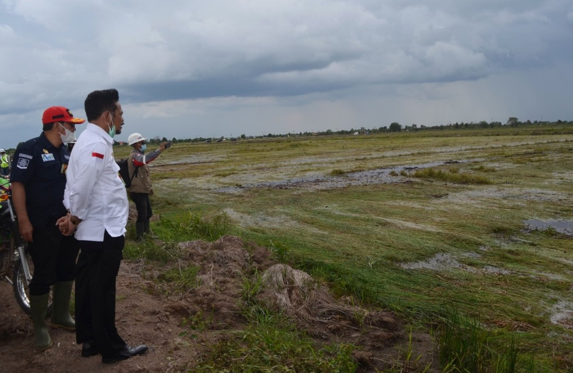 Tinjau Progres Lahan Food Estate di Kapuas, Menteri Pertanian Optimis Januari 2021 Bisa Mulai Tanam