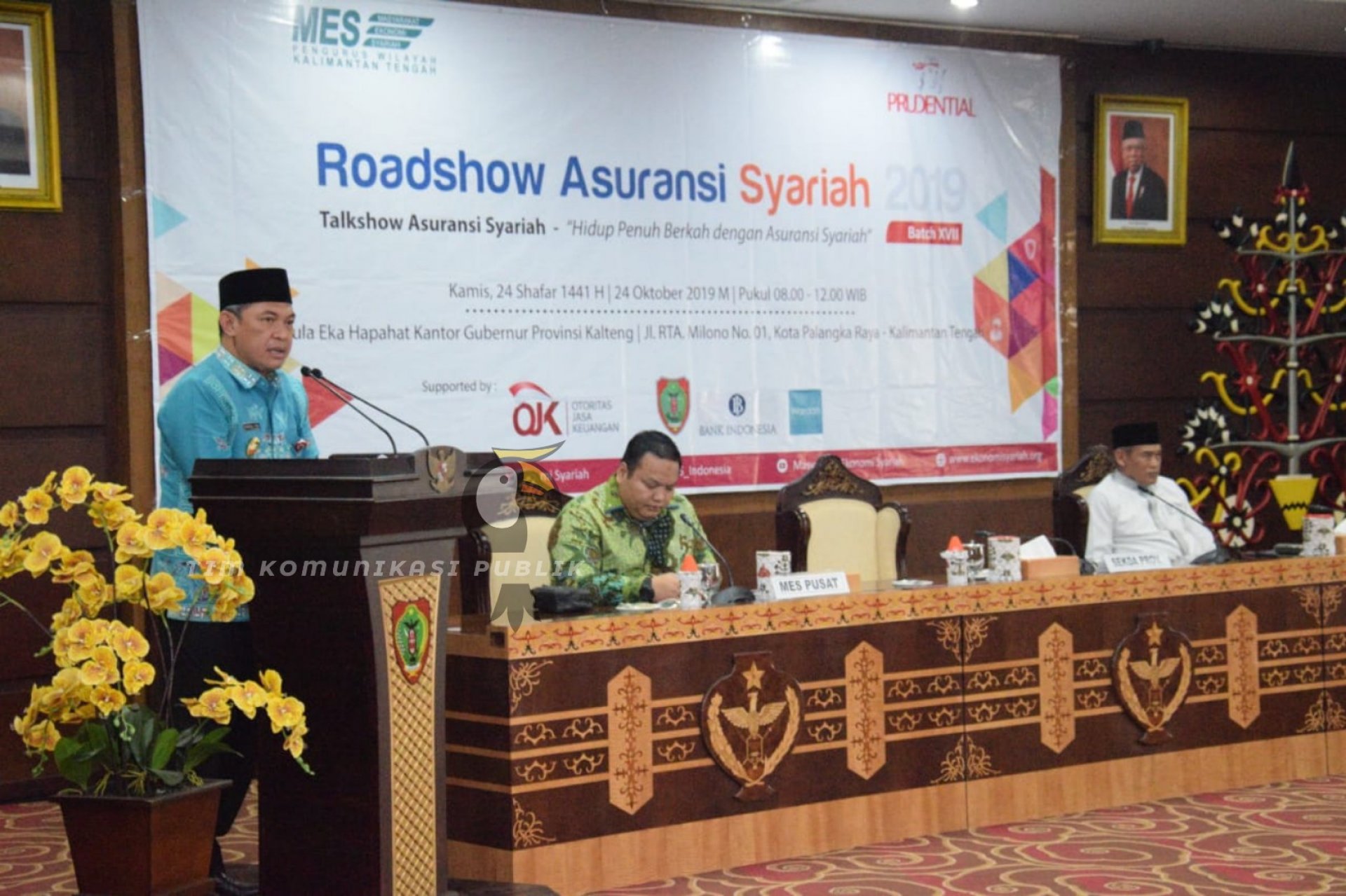 Pembukaan Roadshow Asuransi Syari'ah Pengurus Wilayah MES Kalimantan Tengah