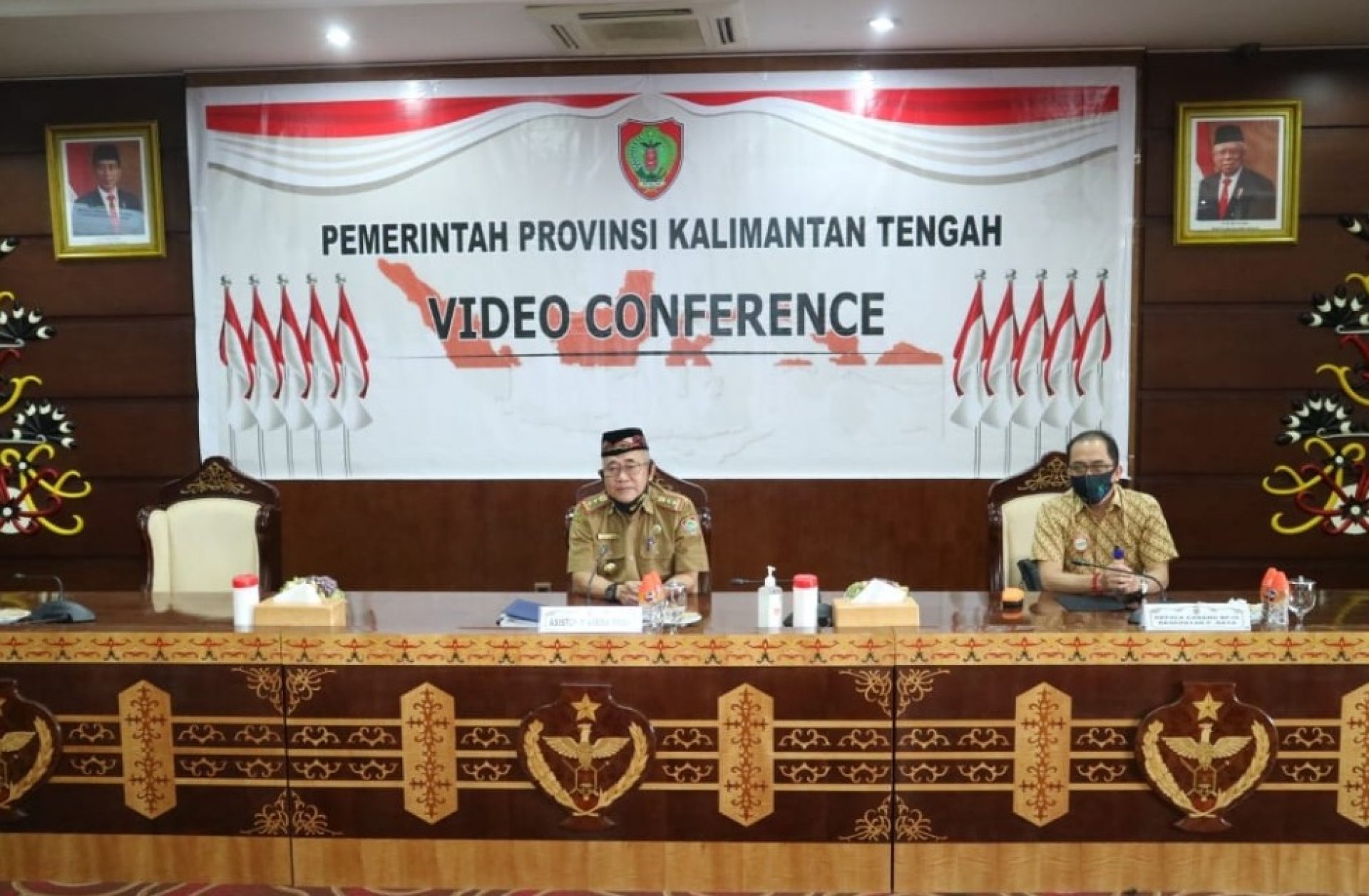 PEMPROV KALTENG IKUTI SOSIALISASI PERPRES 64 TAHUN 2020 TENTANG JAMINAN KESEHATAN