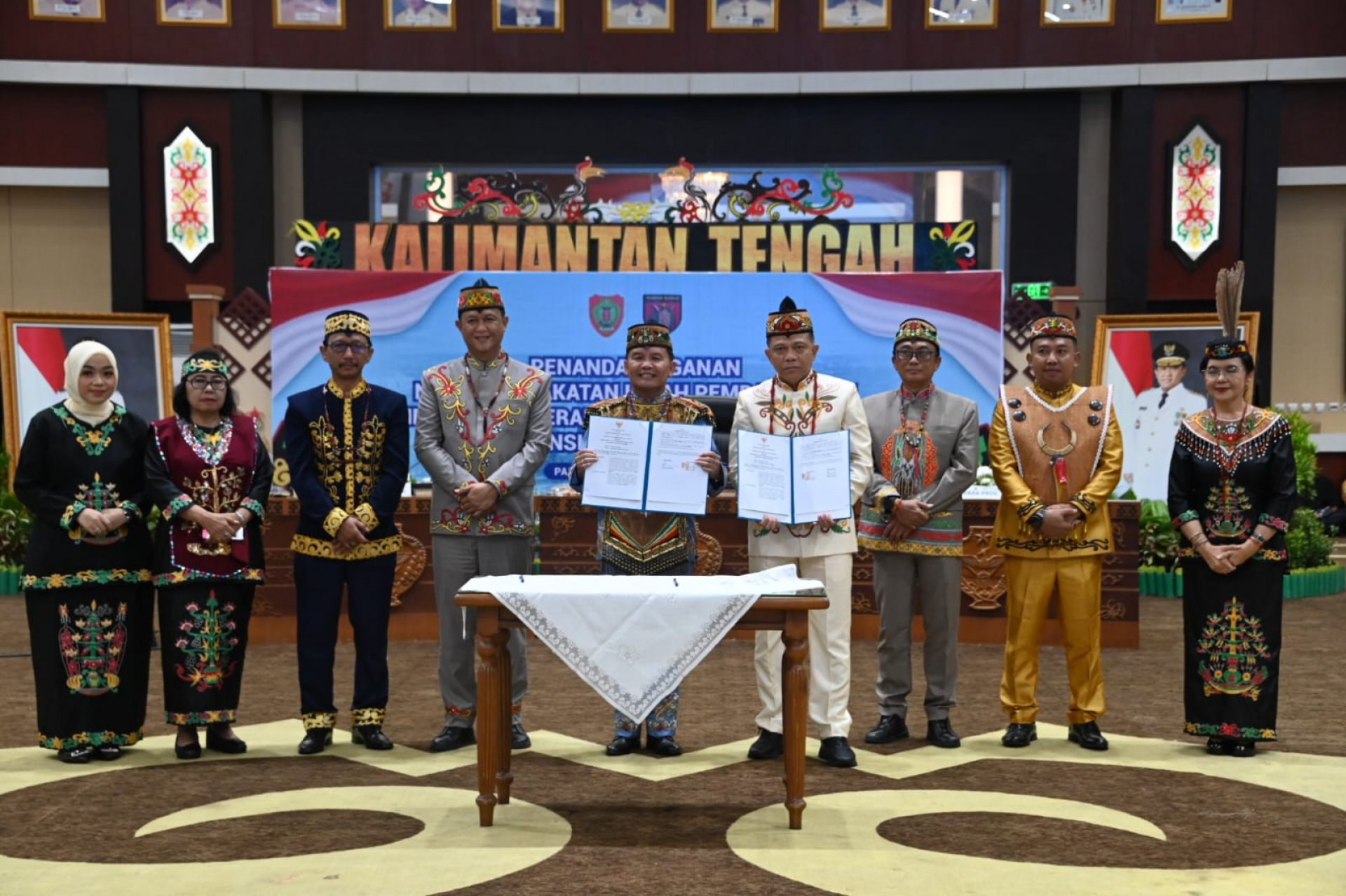 Gubernur Kalteng dan Pangdam Tandatangani Nota Kesepakatan Hibah Pembangunan RINDAM XXII/TB