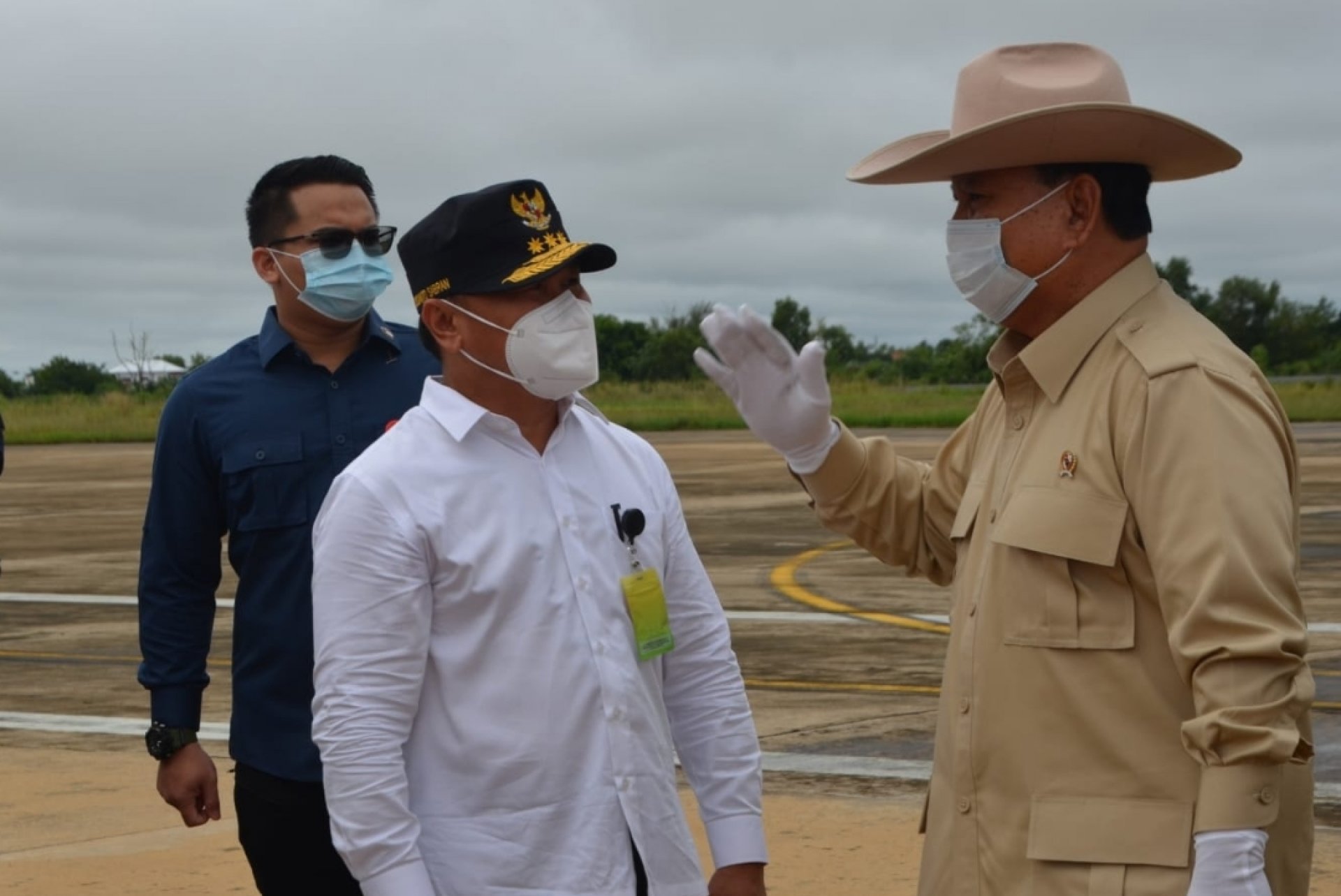 Gubernur Sugianto Sabran Sambut Kunjungan Menhan Prabowo Subianto ke Kalteng