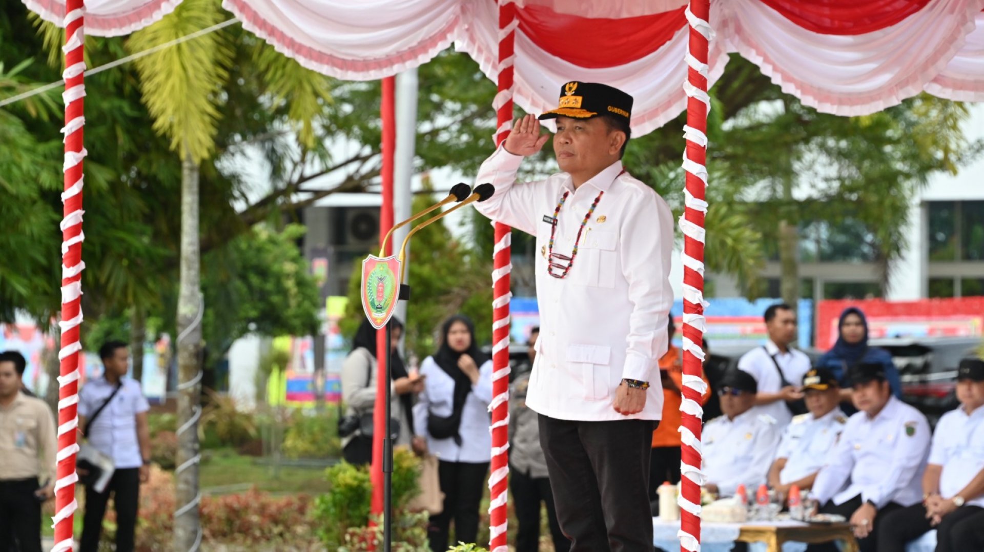 Gubernur Kalteng Agustiar Sabran Pimpin Langsung Apel Kesiapsiagaan Karhutla Tahun 2025