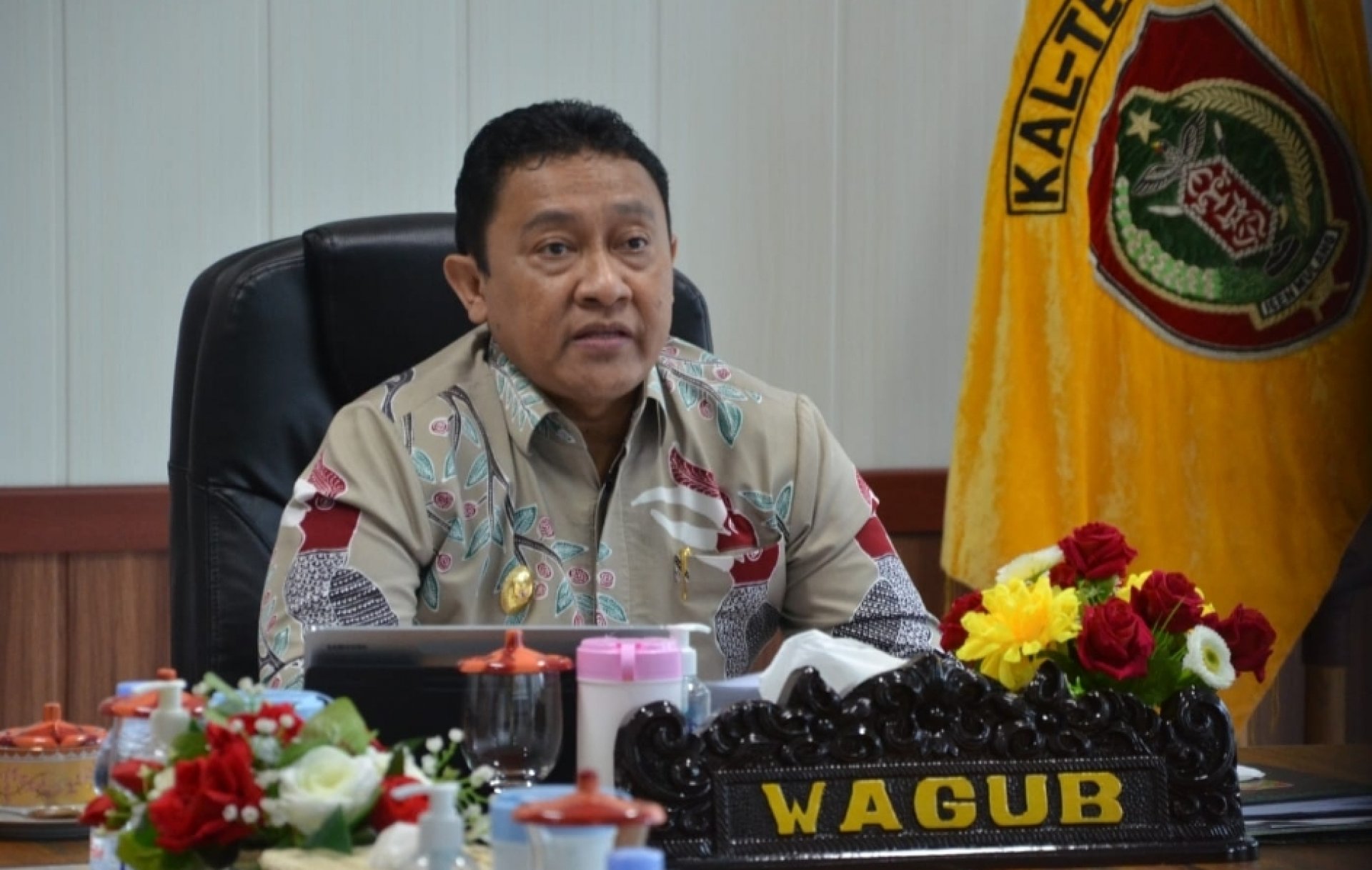 Hadiri Refleksi Akhir Tahun 2021 BRGM, Wagub Tegaskan Kalteng Siap Bekerja Sama Jaga Ekosistem Gambut