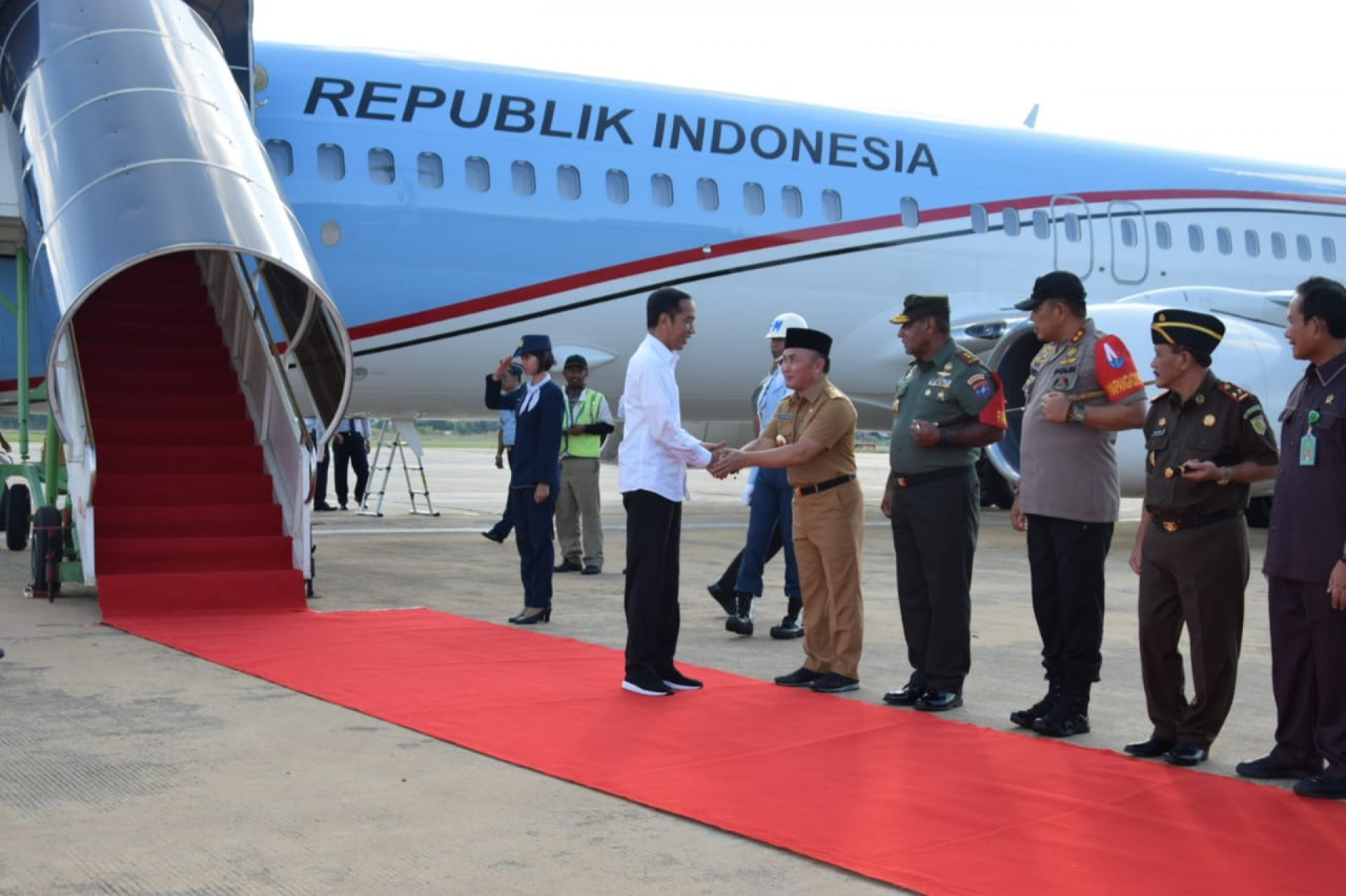 Kembali Kunjungi Kalteng, Presiden Jokowi Didampingi Gubernur Sugianto Lihat Lokasi Calon Ibukota
