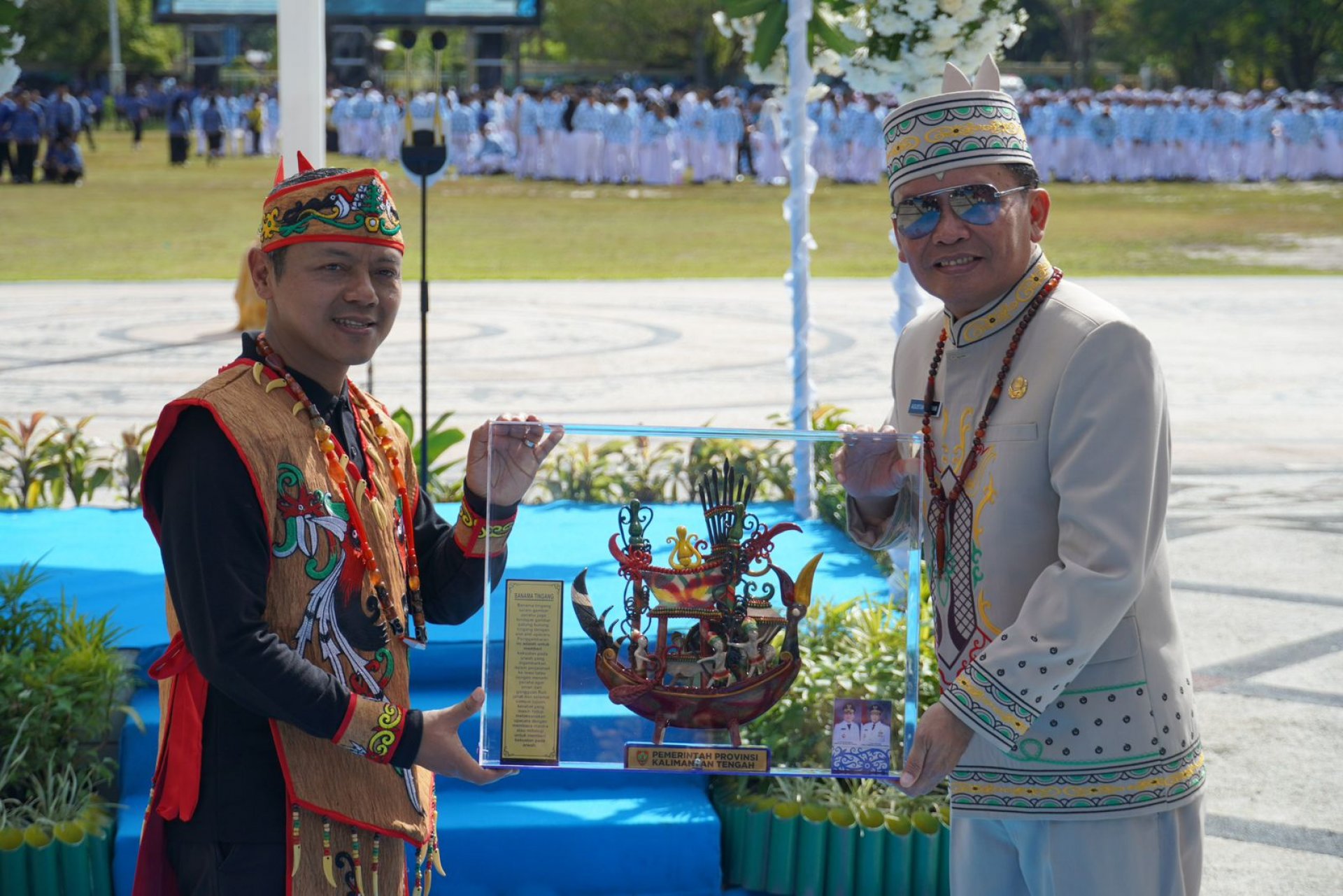 Dipimpin Wamendikdasmen, Gubernur Kalteng Hadiri Upacara Hardiknas, Hari Bumi, dan OTDA