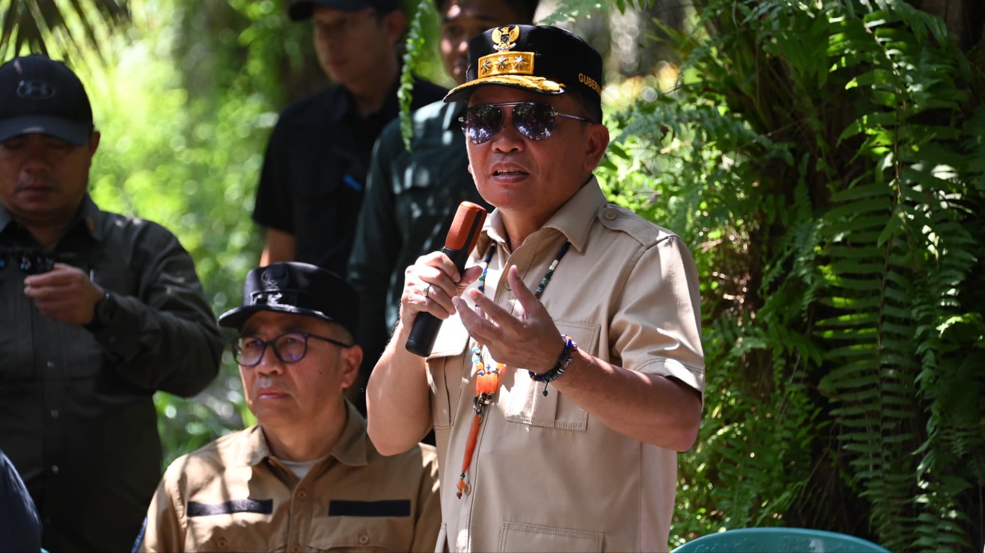 Dorong Pemerataan Pendidikan, Gubernur Tinjau Rencana Lokasi Pembangunan SMK di Desa Kinjil Kobar