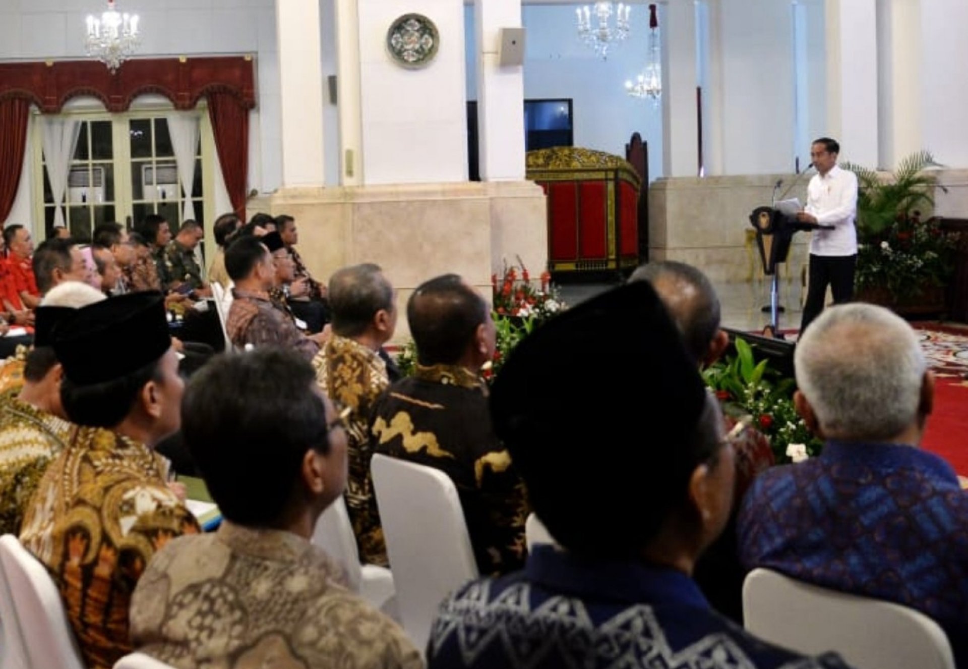 Gubernur Kalteng Ikuti Pengarahan Presiden di Rakornas Pengendalian Karhutla 2020