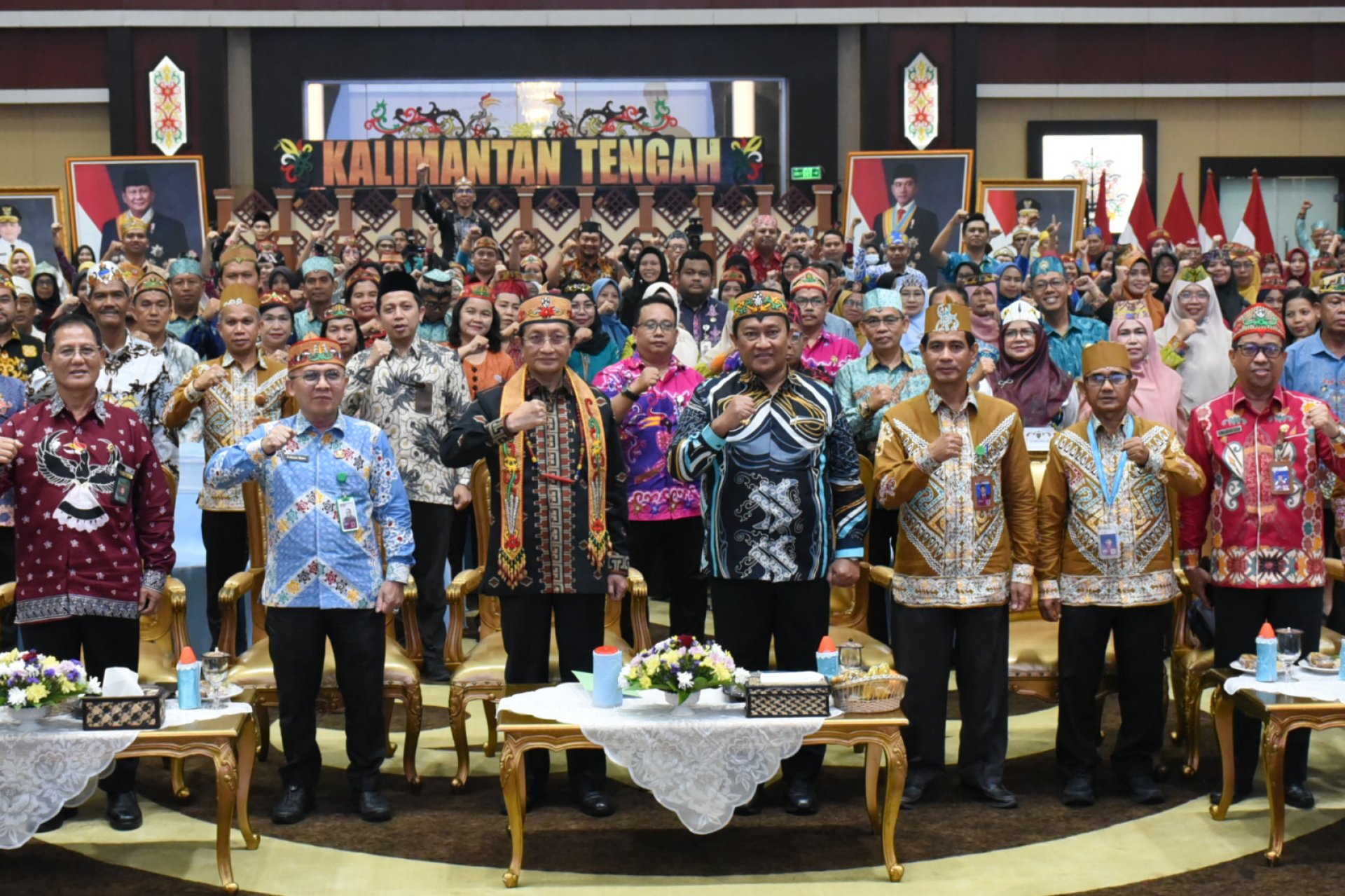 Wagub Dampingi Menag Hadiri Silaturahmi dan Pembinaan ASN Kementerian Agama se-Kalteng