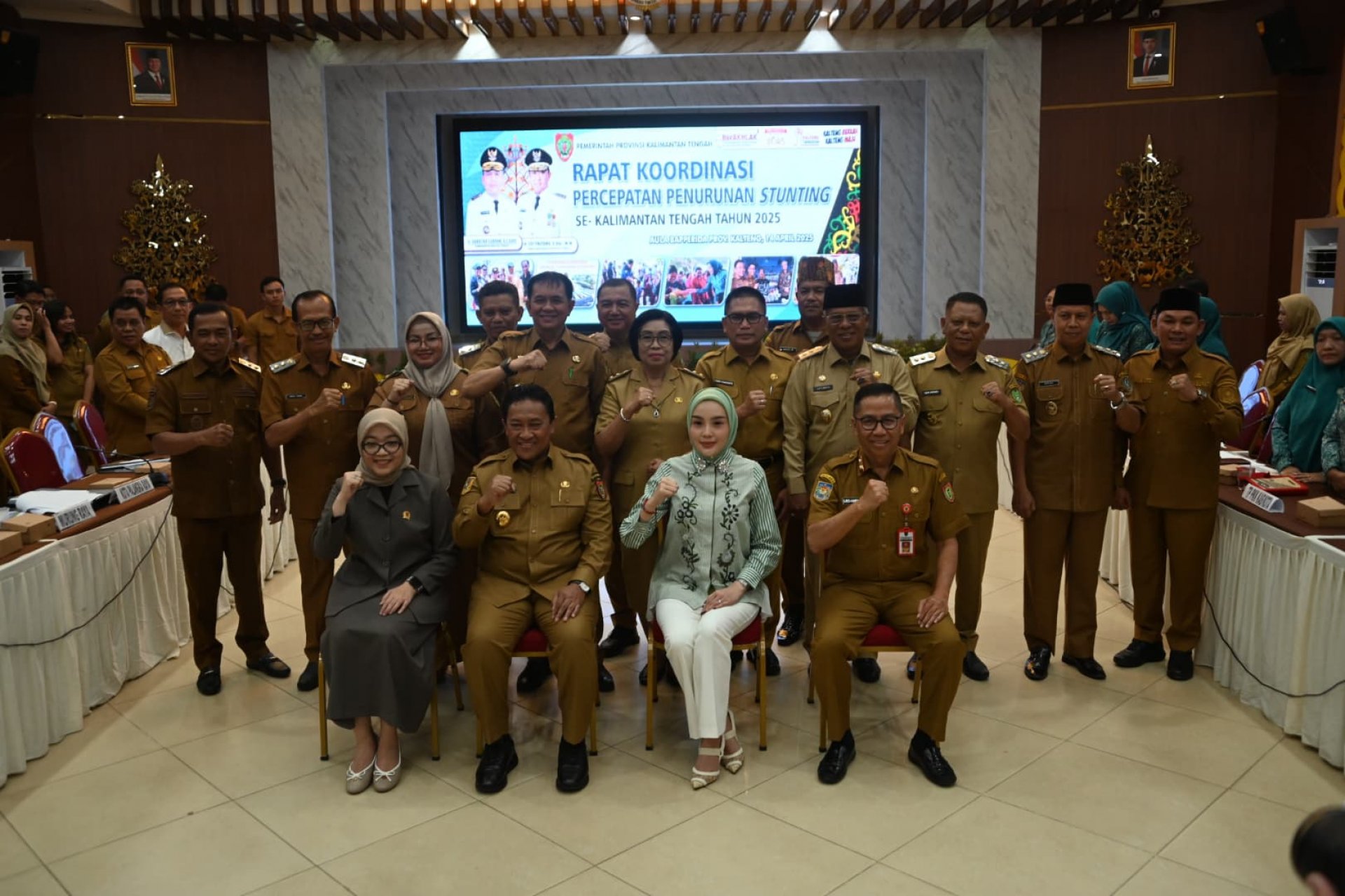 Buka Rakor Percepatan Penurunan Stunting, Wagub Kalteng: Agar Efektif, Perlu Kolaborasi Seluruh Stakeholders