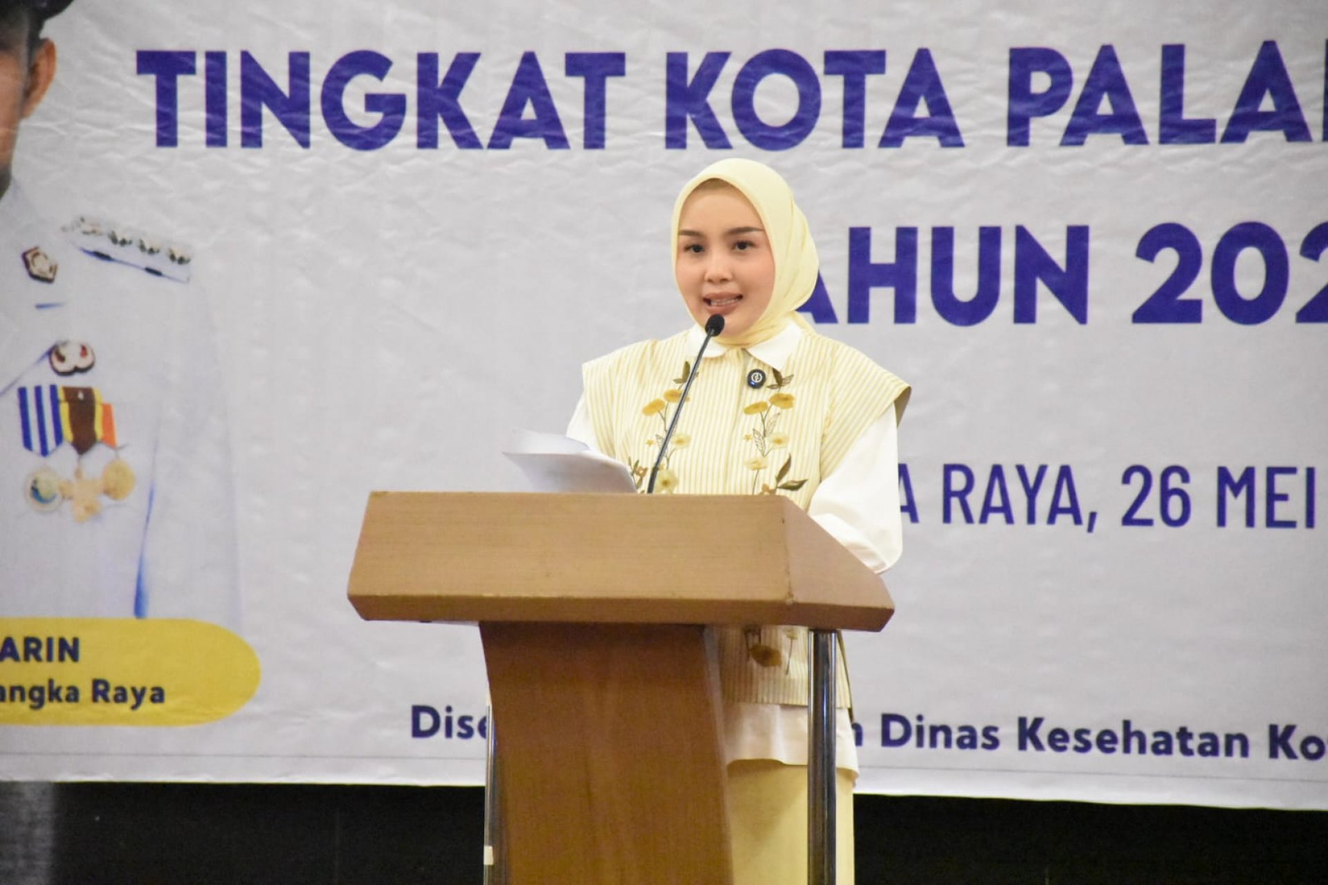 Ketua TP PKK Kalteng Buka Advokasi Pokjanal Posyandu Kota Palangka Raya 2025
