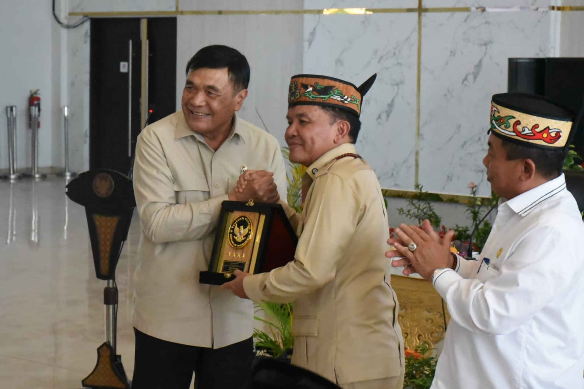 Gubernur Agustiar Sabran Sambut Kunjungan Kerja Menko Polkam RI di Kalimantan Tengah