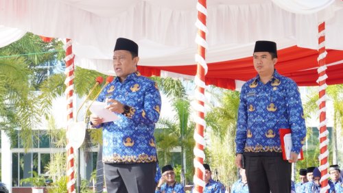 Setda Prov Kalteng - Mulai Kerja Pasca Lebaran Dan Peringati Otda, ASN ...