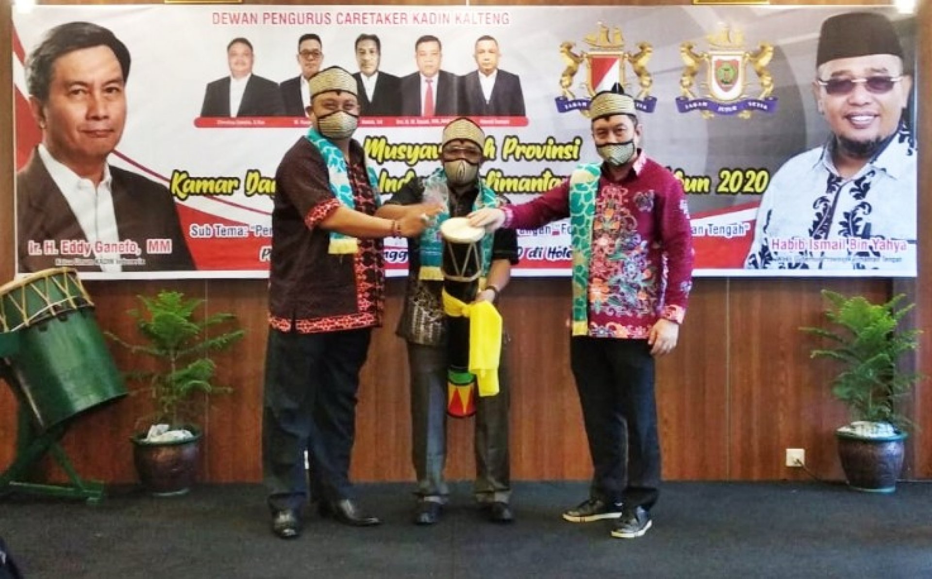 WAKIL GUBERNUR KALTENG BUKA MUSYAWARAH PROVINSI KADIN TAHUN 2020