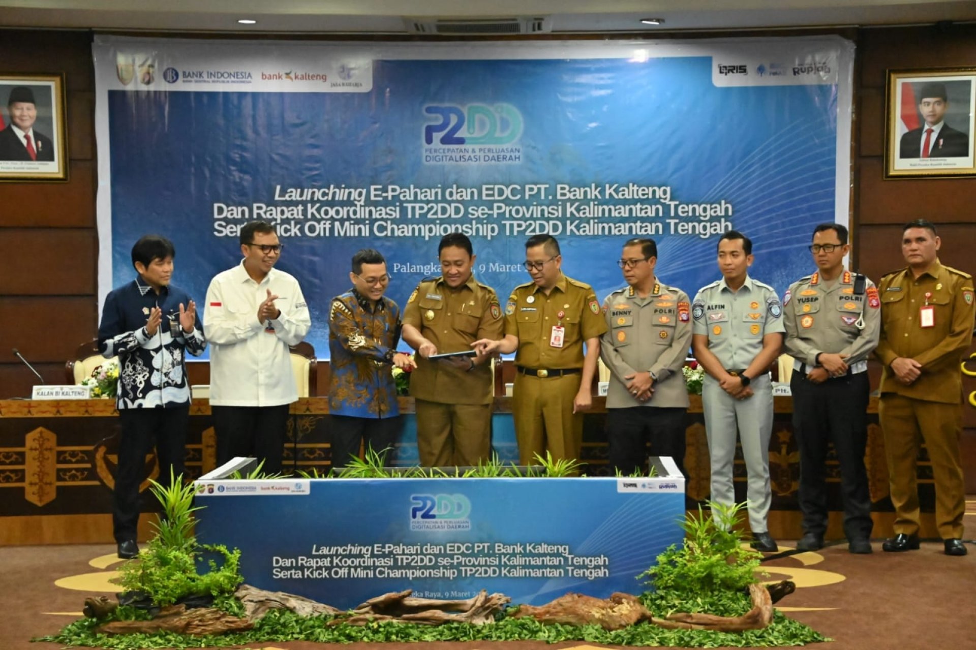 Wagub Luncurkan Aplikasi E-PAHARI dan Kick Off Mini Championship TP2DD Kalteng 2026