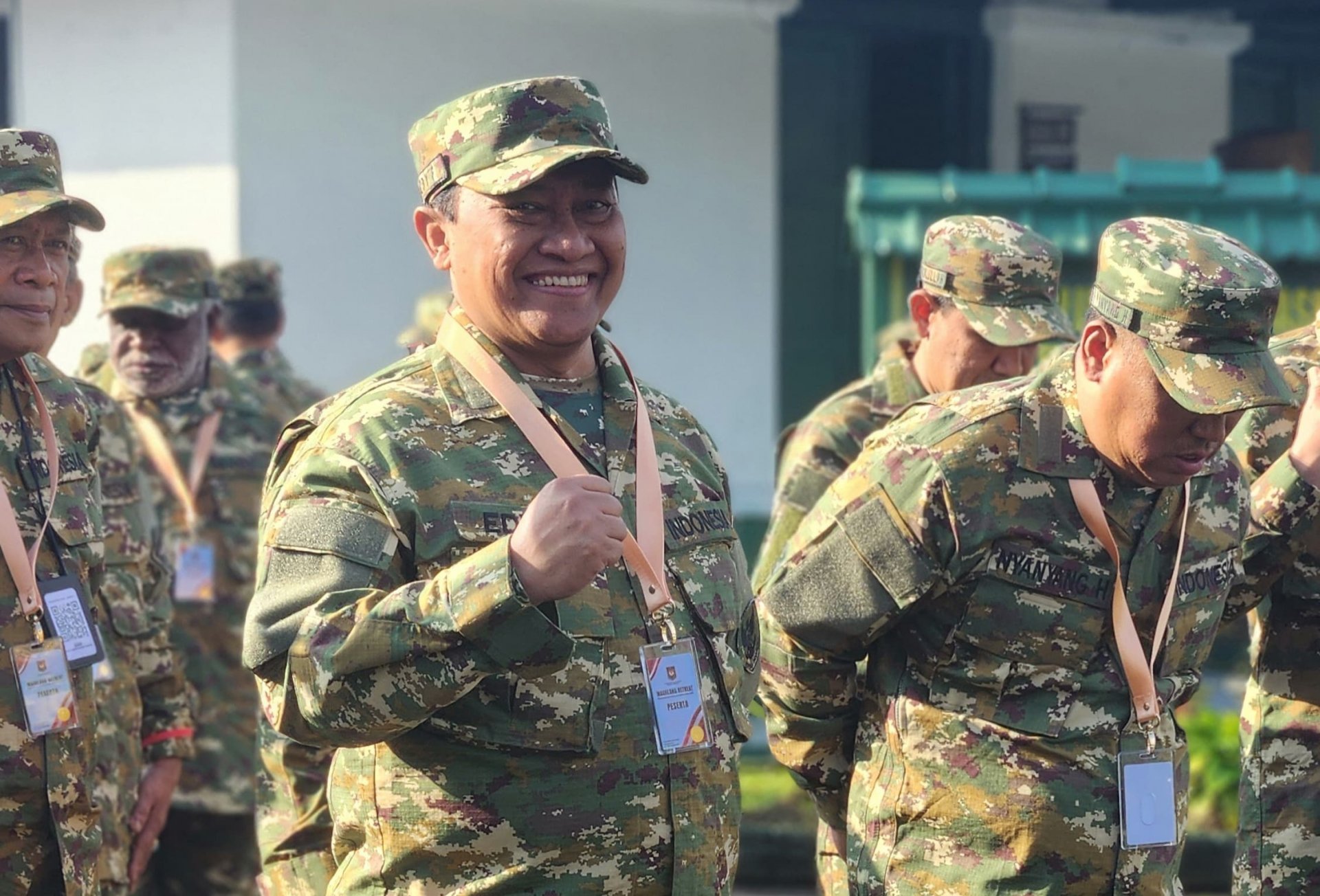 Kenakan Baju Komcad, Wagub Kalteng Ikut Retret di Magelang