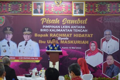 Setda Prov Kalteng - Hadiri Pisah Sambut Kepala Biro LKBN ANTARA, Wakil ...