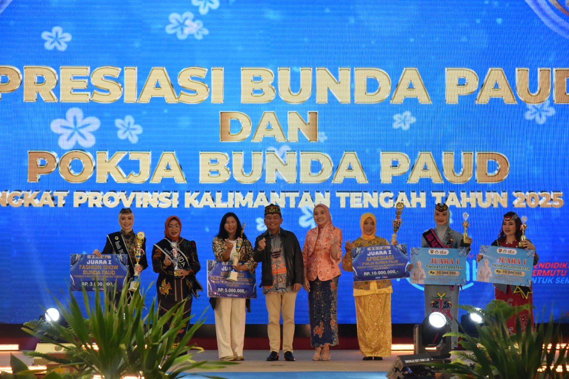 Gubernur Resmi Tutup Kegiatan Apresiasi Bunda PAUD Tingkat Provinsi Kalteng Tahun 2025