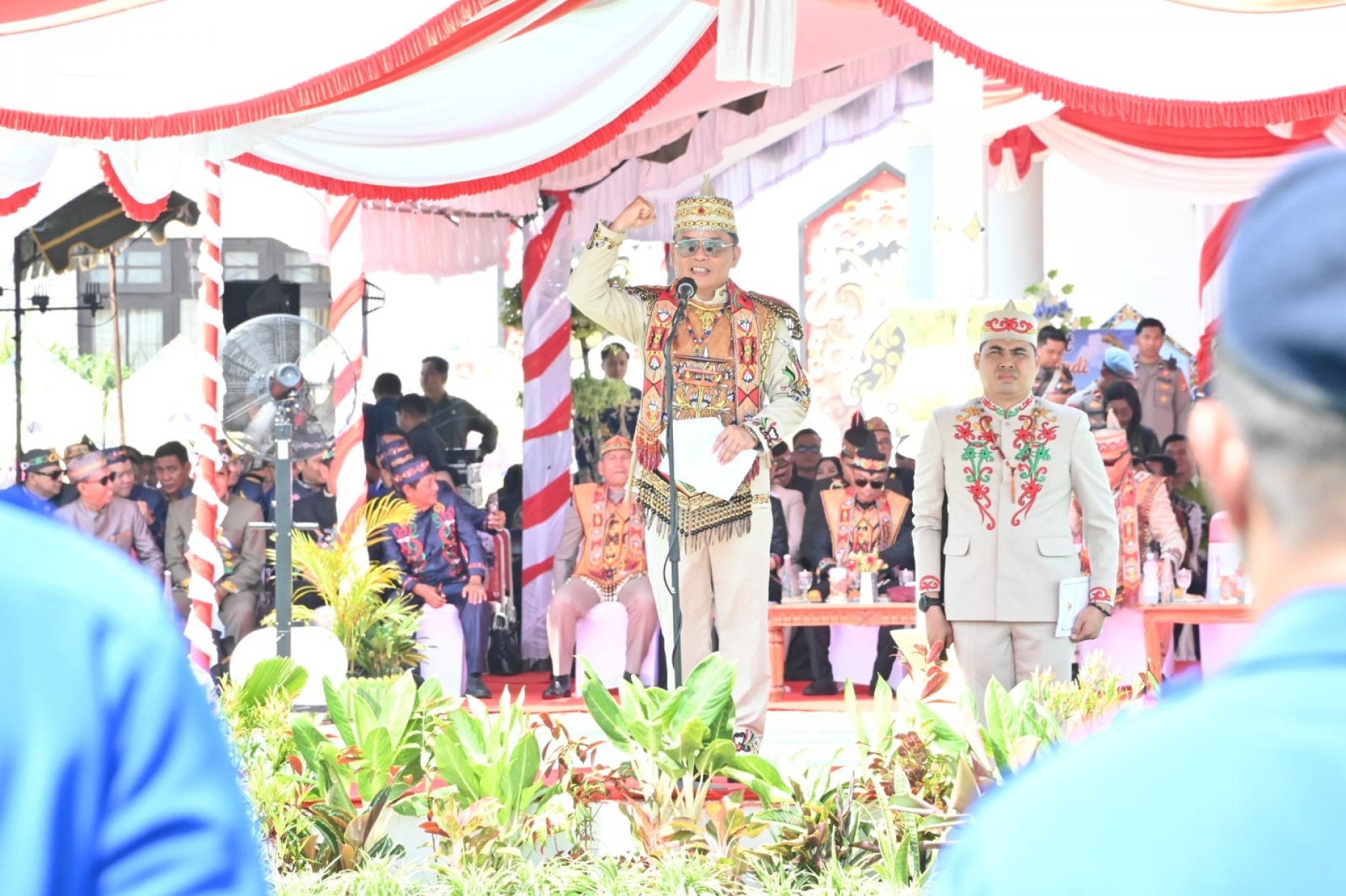 Pimpin Upacara Hari Jadi ke-24 Murung Raya, Gubernur Kalteng Dorong Sinergi Pembangunan Daerah