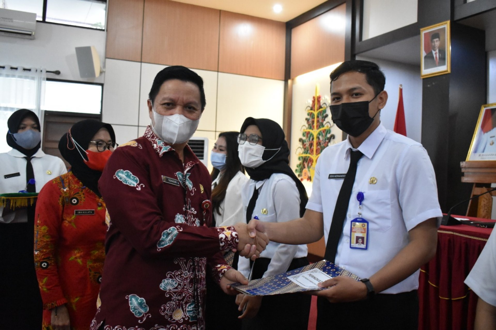 Wakili Gubernur,  Sahli KSDM Tutup Latsar CPNS Gelombang V