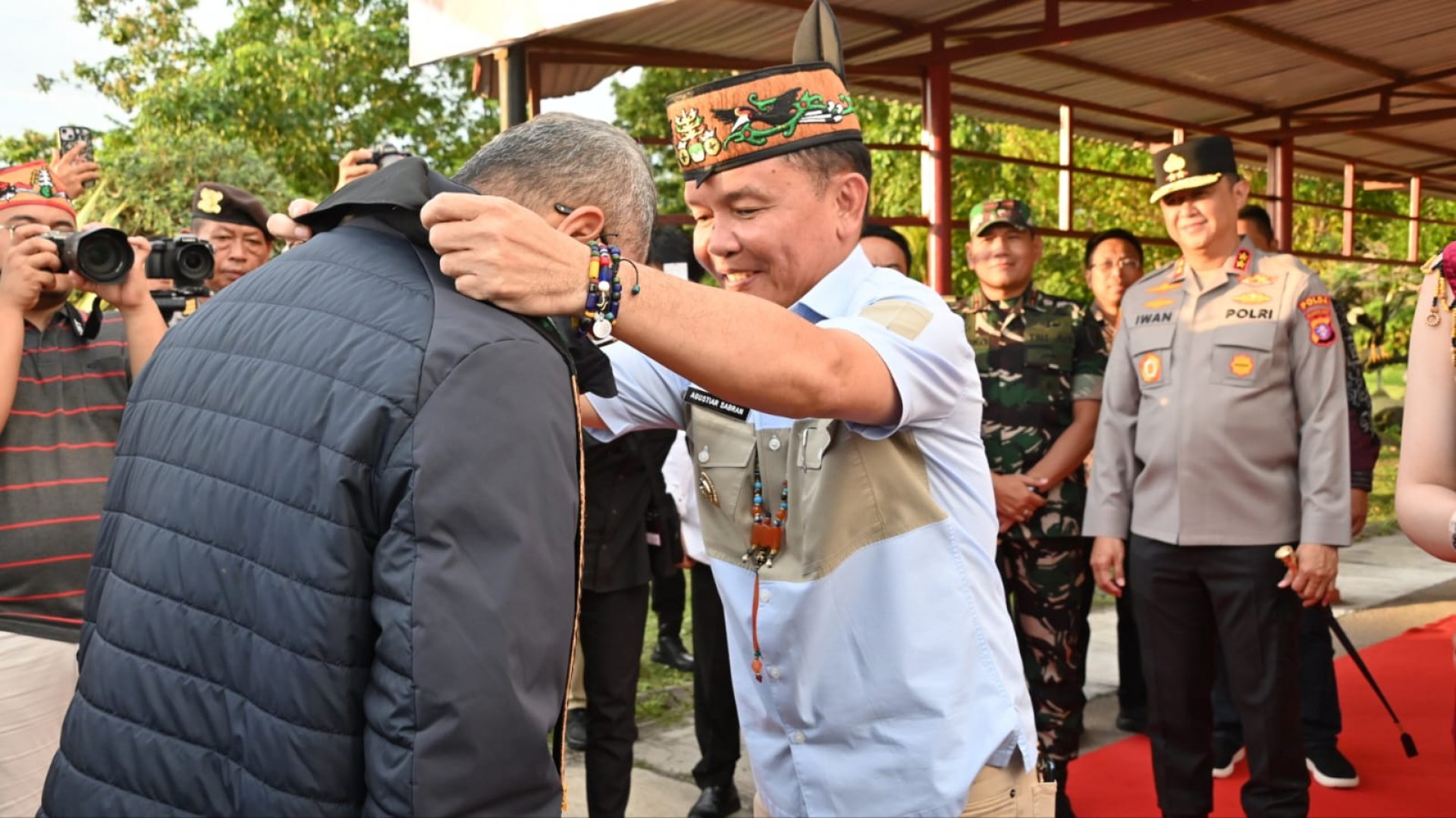 Gubernur Agustiar Sabran Sambut Kedatangan Menko Bidang Pangan Zulkifli Hasan di Kalteng