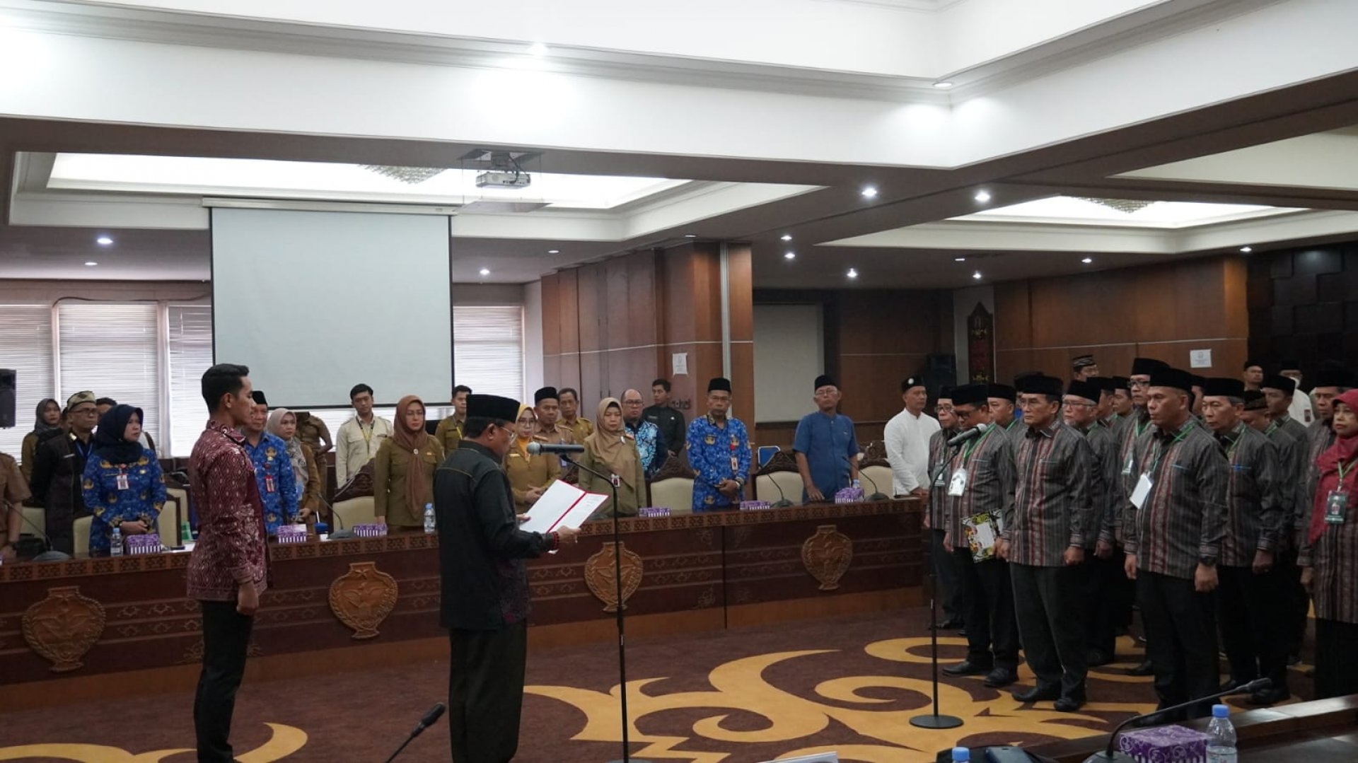 Sekda Nuryakin Lantik Dewan Hakim MTQ VII KORPRI Provinsi Kalteng