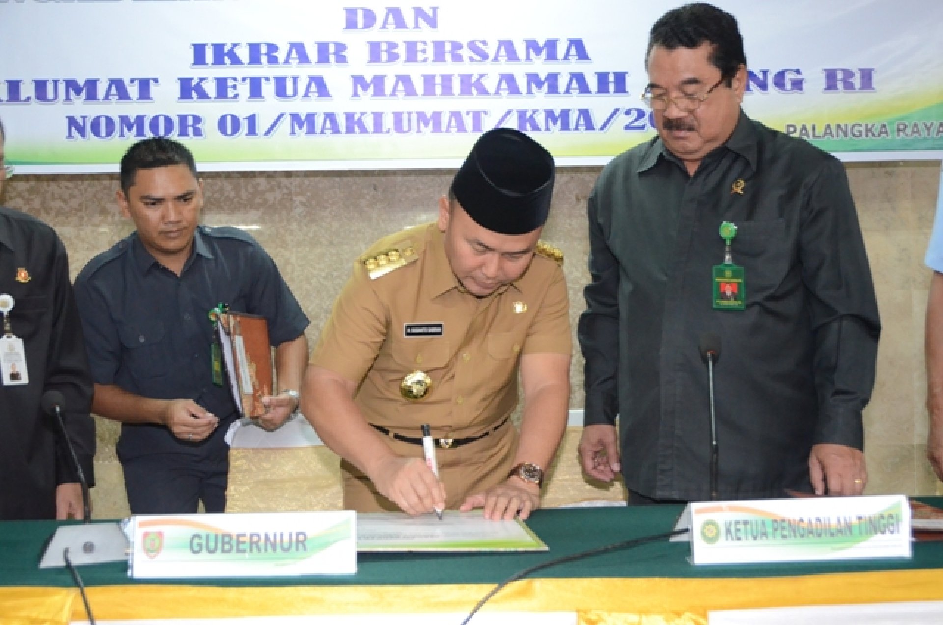 Gubernur Sugianto Sabran Dukung Zona Integritas Di Kalteng