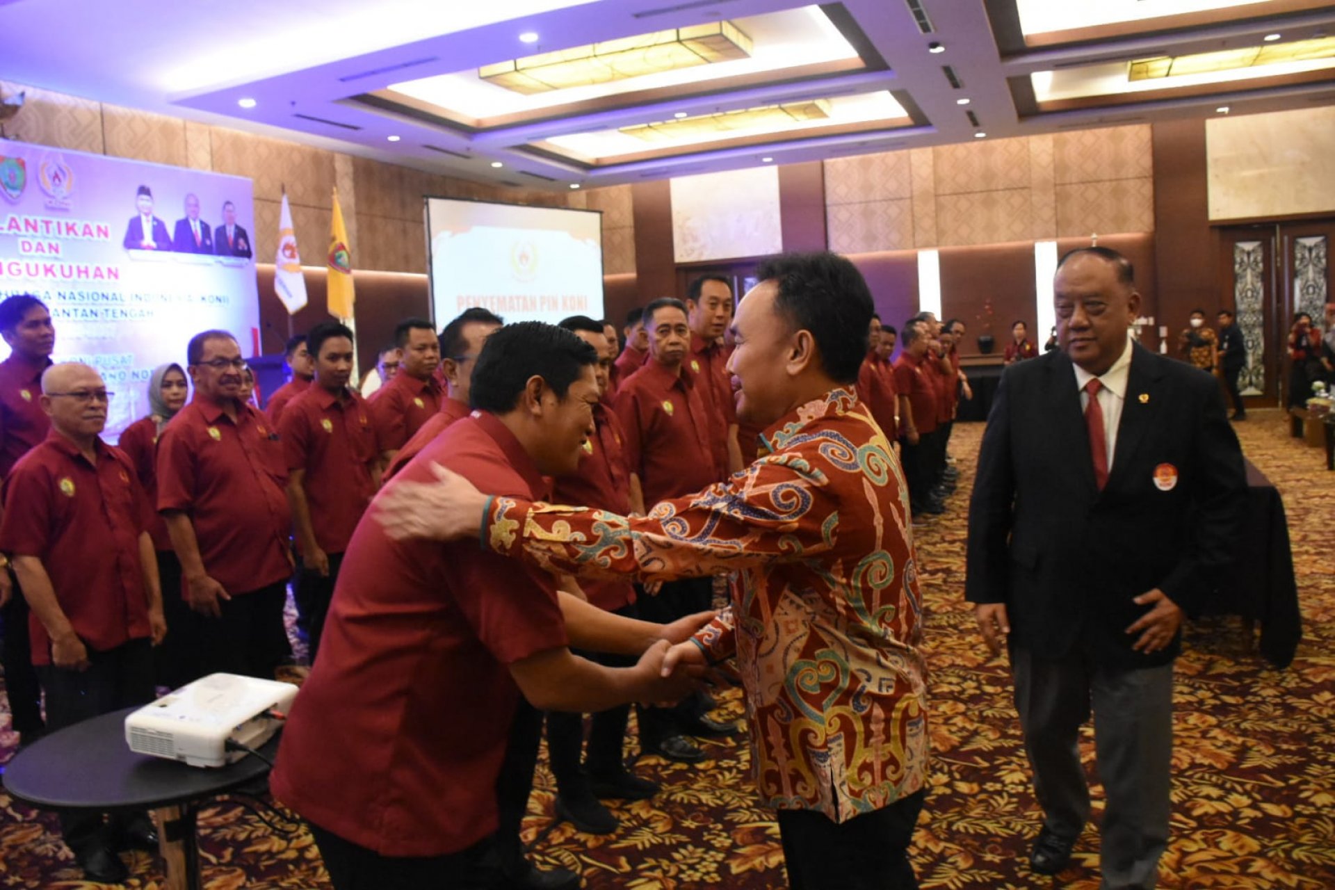 Gubernur Hadiri Pelantikan Pengurus KONI Kalimantan Tengah