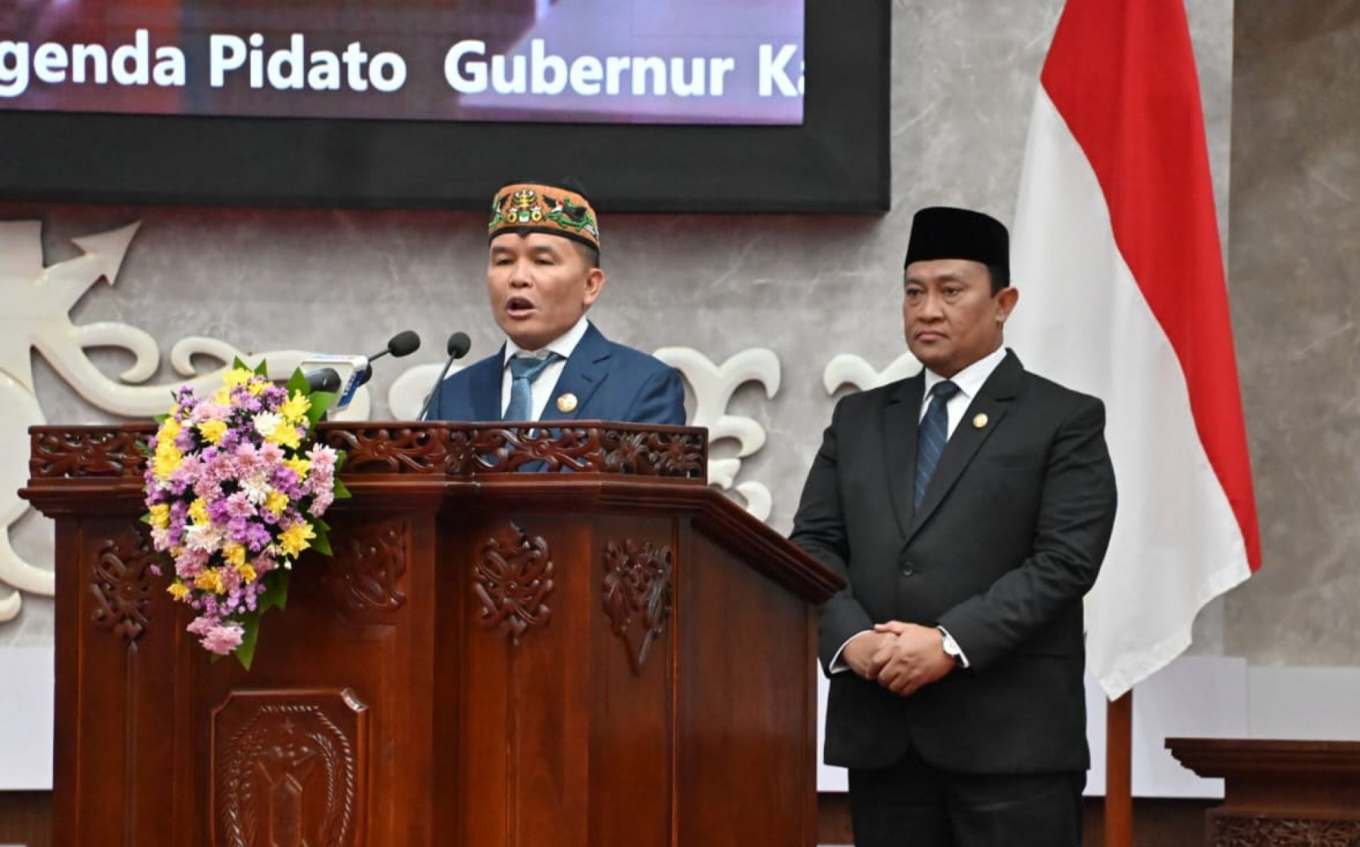 Pidato Perdana di Hadapan Dewan, Gubernur Kalteng Agustiar Sabran Sampaikan Visi, Misi, dan Program 100 Hari Kerja