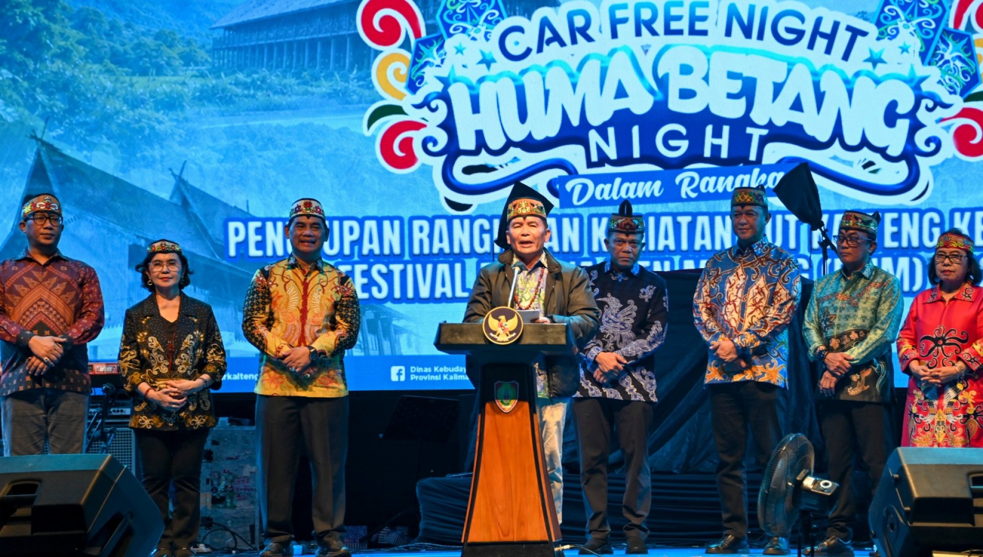 Gubernur Resmi Tutup Festival Budaya Isen Mulang dan Rangkaian Peringatan Hari Jadi Ke-69 Kalteng