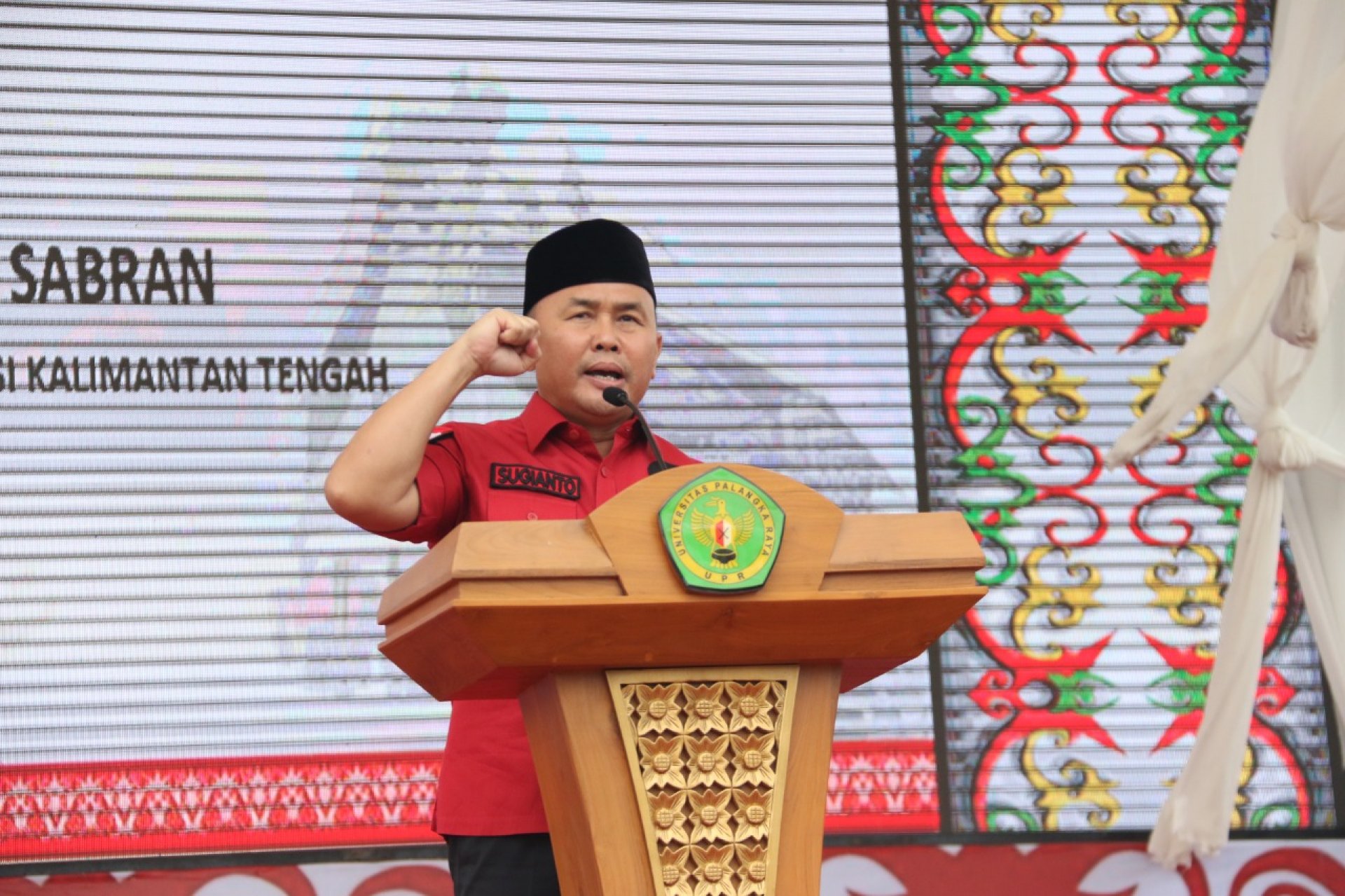 Resmi Dibuka, Gubernur Sugianto Sabran Minta Semua Pihak Dukung Suksesnya KKN Kebangsaan 2022 di Kalteng