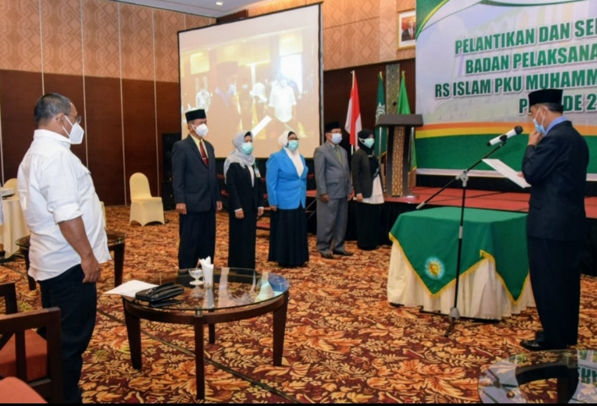 Wakil Gubernur Kalteng Hadiri Pelantikan Badan Pelaksana Harian dan Direksi RS PKU Muhammadiyah Palangka Raya