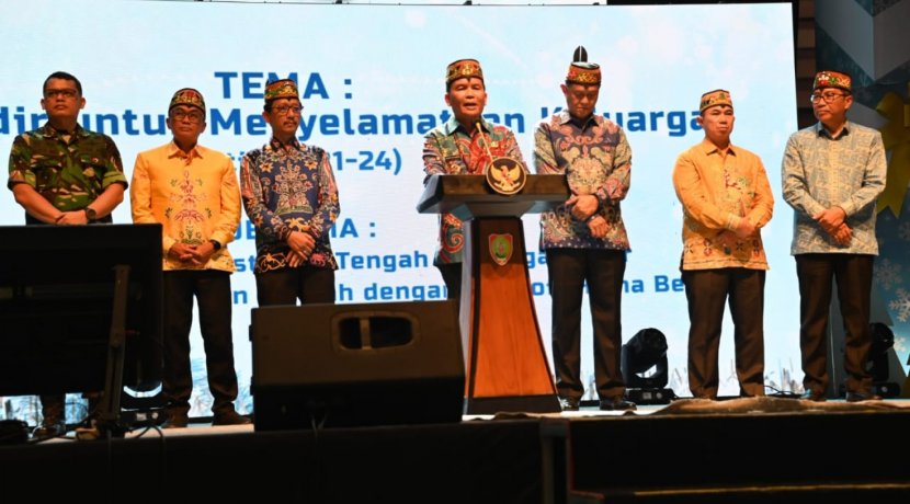 Hadiri Perayaan Natal Pemprov, Gubernur Kalteng Ajak Jaga Keberagaman dalam Falsafah Huma Betang