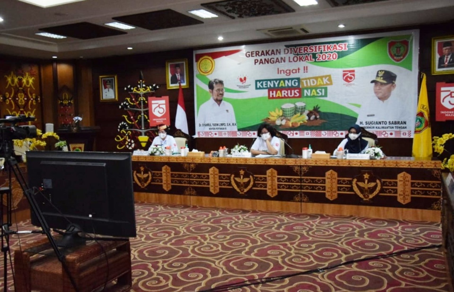 Gubernur Kalteng Dukung Gerakan Diversifikasi Pangan Lokal