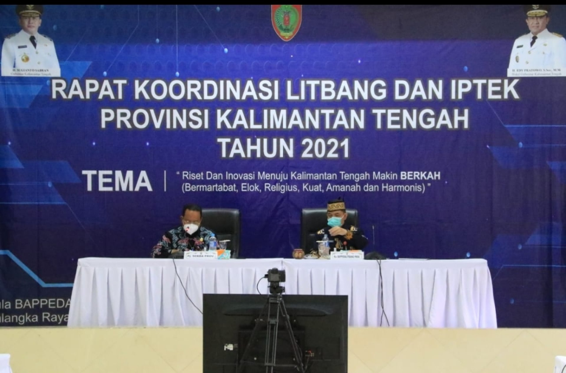 Rakor Litbang Iptek Dorong Pengembangan Riset dan Inovasi Menuju Kalteng Makin Berkah