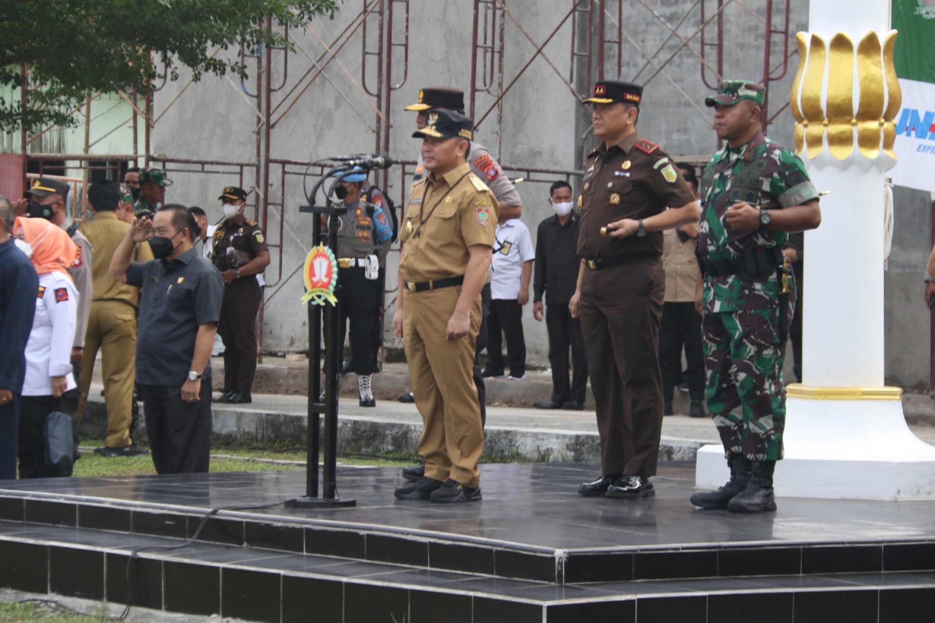 Gubernur Sugianto Sabran Pimpin Apel Kesiapan Hadapi Karhutla di Kalteng