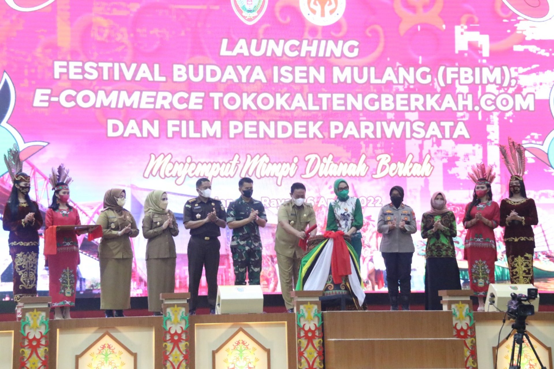 Wagub Hadiri Peluncuran FBIM, E-Commerce Tokokaltengberkah.com, dan Film Pendek Pariwisata