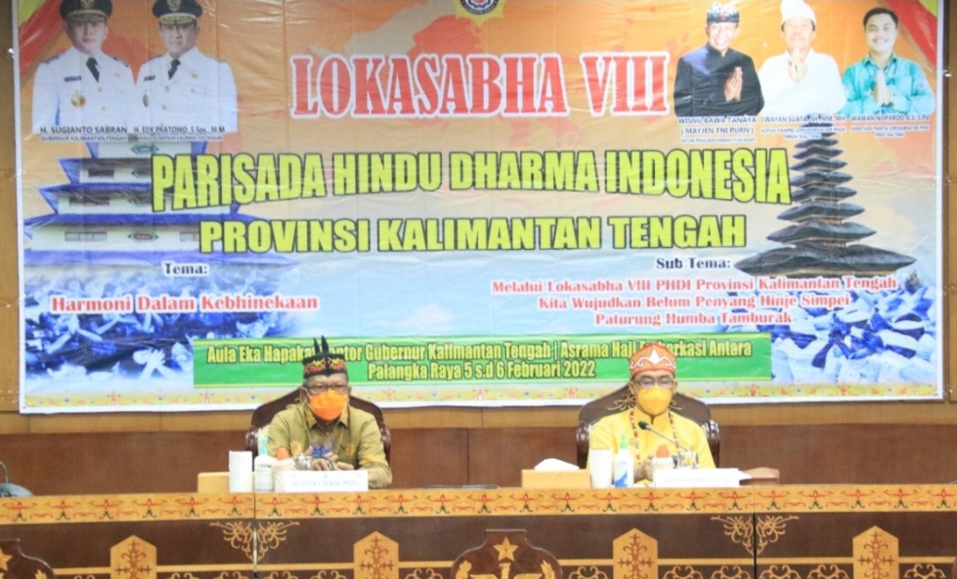 Lokasabha VIII PHDI Kalteng Diharapkan Bisa Wujudkan Belom Hinje Simpei Paturung Humba Taburak