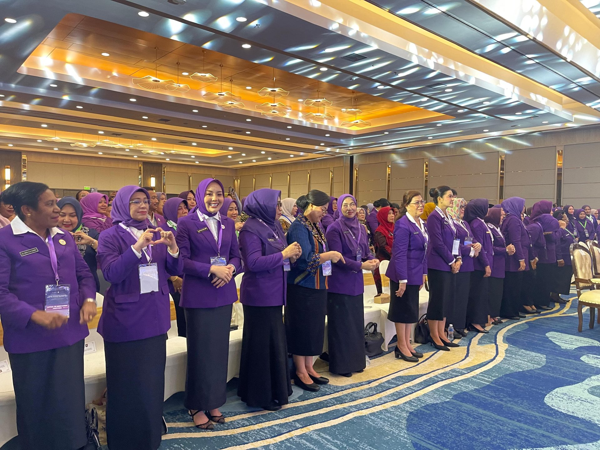 Ketua TP Posyandu Kalteng Hadiri Rakornas Posyandu Tahun 2025