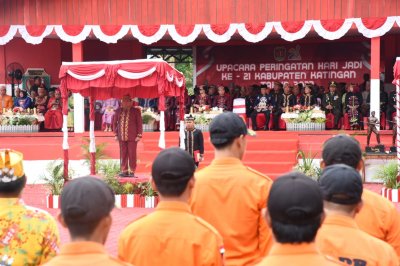 Setda Prov Kalteng - Wagub Edy Pratowo Pimpin Upacara Peringatan Hari ...