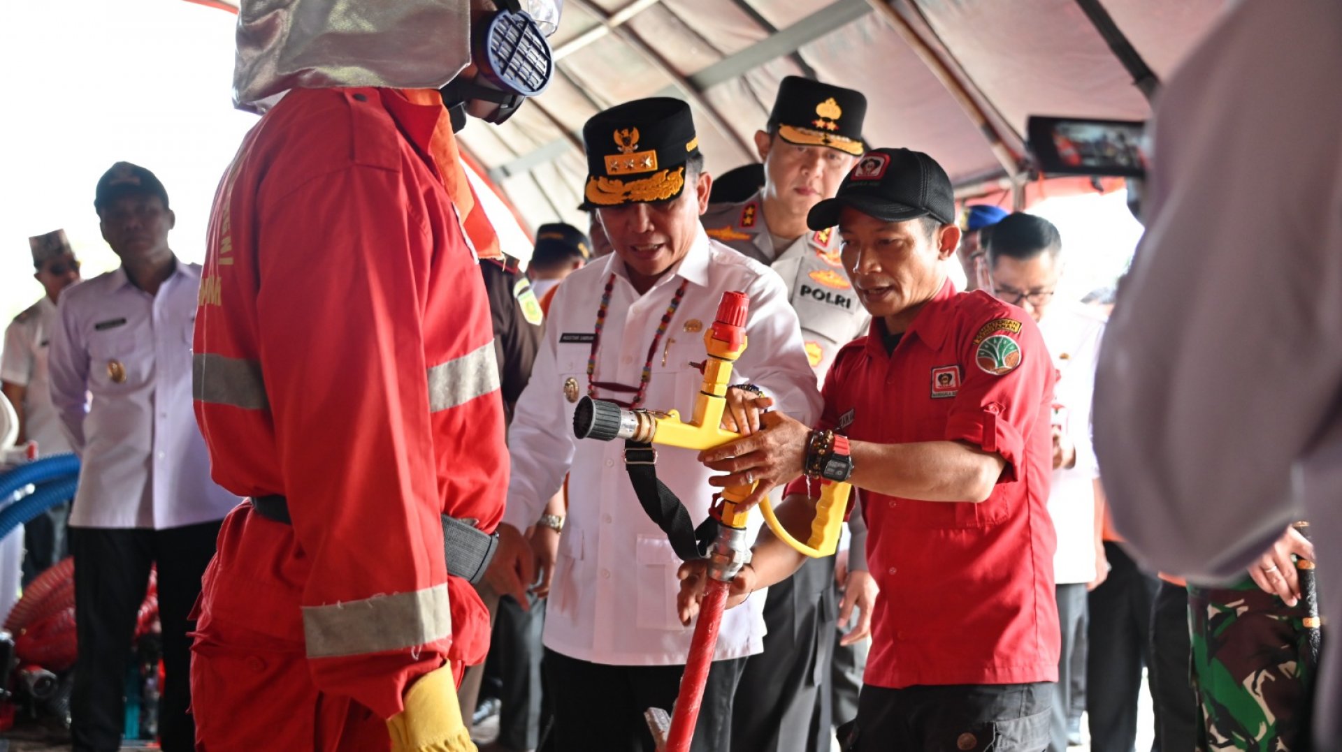 Pimpin Apel Kesiagaan Karhutla, Gubernur Kalteng: Kunci Utamanya Penguatan Deteksi Dini