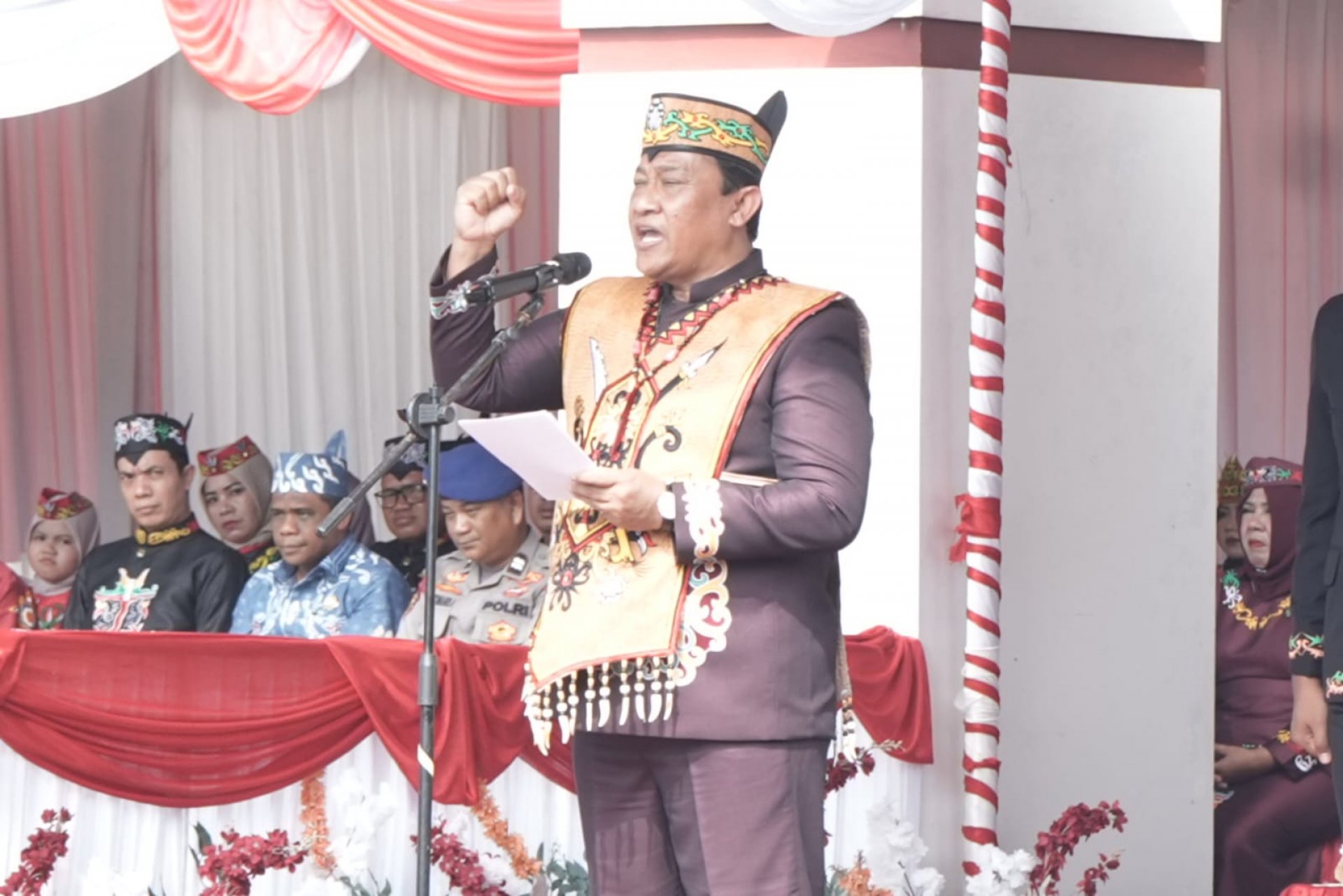 Wagub Pimpin Upacara Hari Jadi ke-23 Kabupaten Seruyan