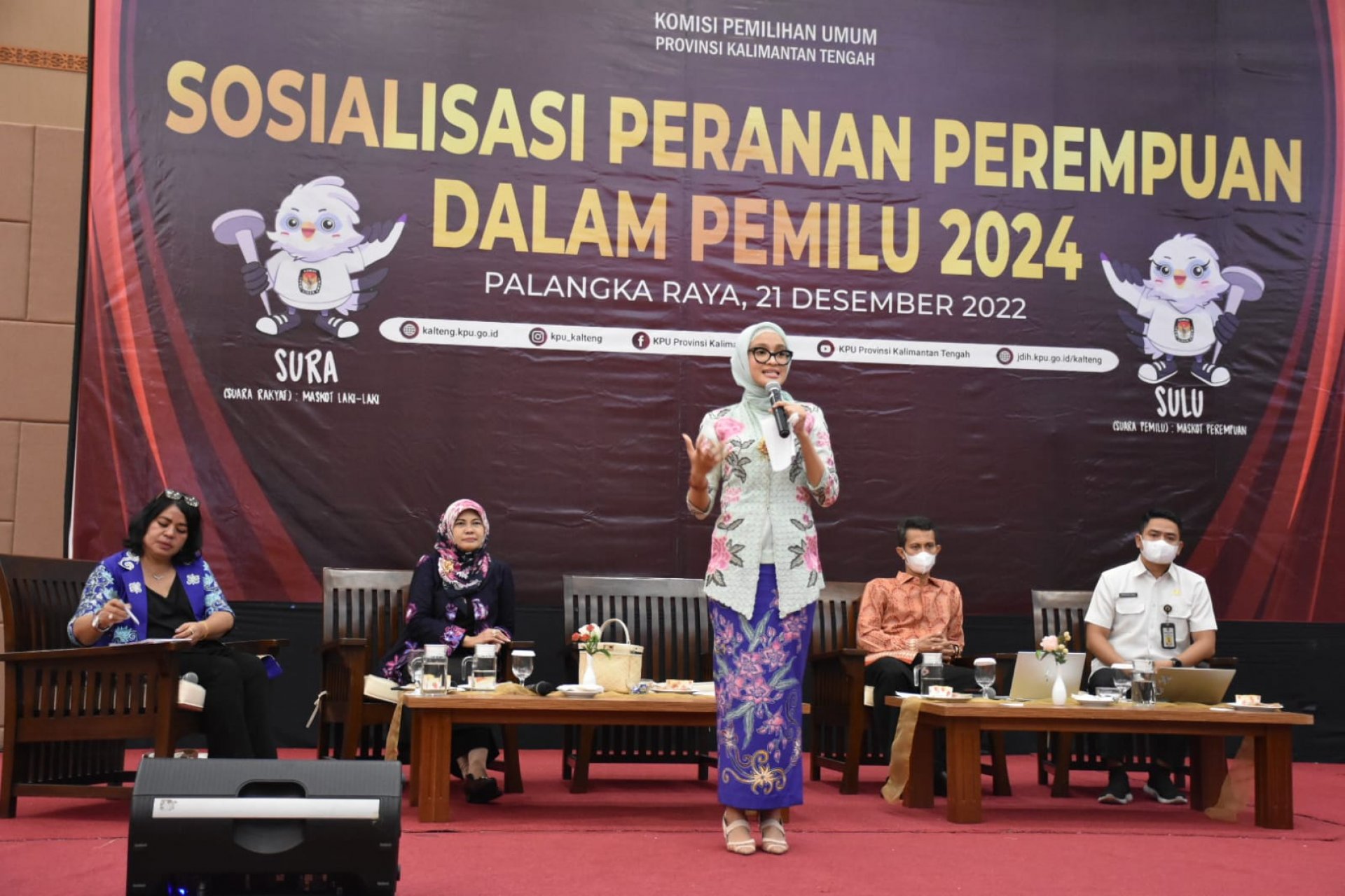 Ivo Sugianto Sabran Harapkan Perempuan Berperan Lebih Aktif dalam Pemilu 2024