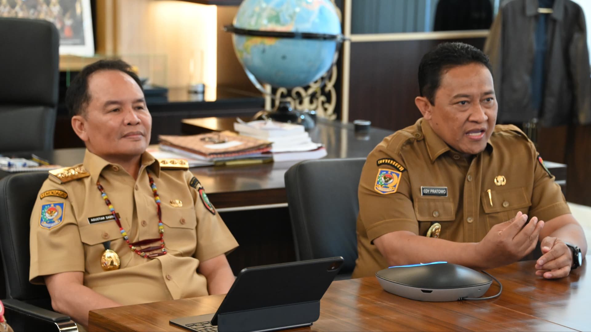 Gubernur Implementasikan Belajar Lewat Digitalisasi dengan Kegiatan "Pak Agustiar Mengajar"