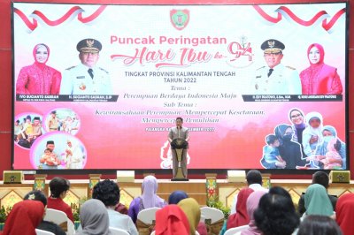 Setda Prov Kalteng Wagub Hadiri Puncak Peringatan Hari Ibu Ke Tingkat Provinsi Kalteng