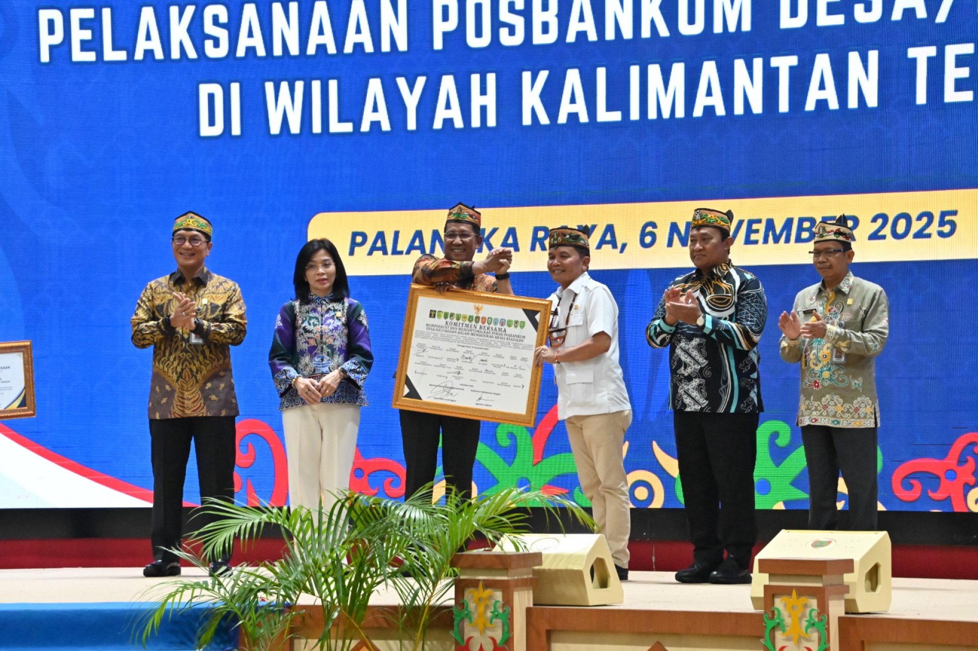 Gubernur Kalteng Apresiasi Kehadiran Posbankum sebagai Garda Terdepan bagi Masyarakat Dapatkan Akses Keadilan