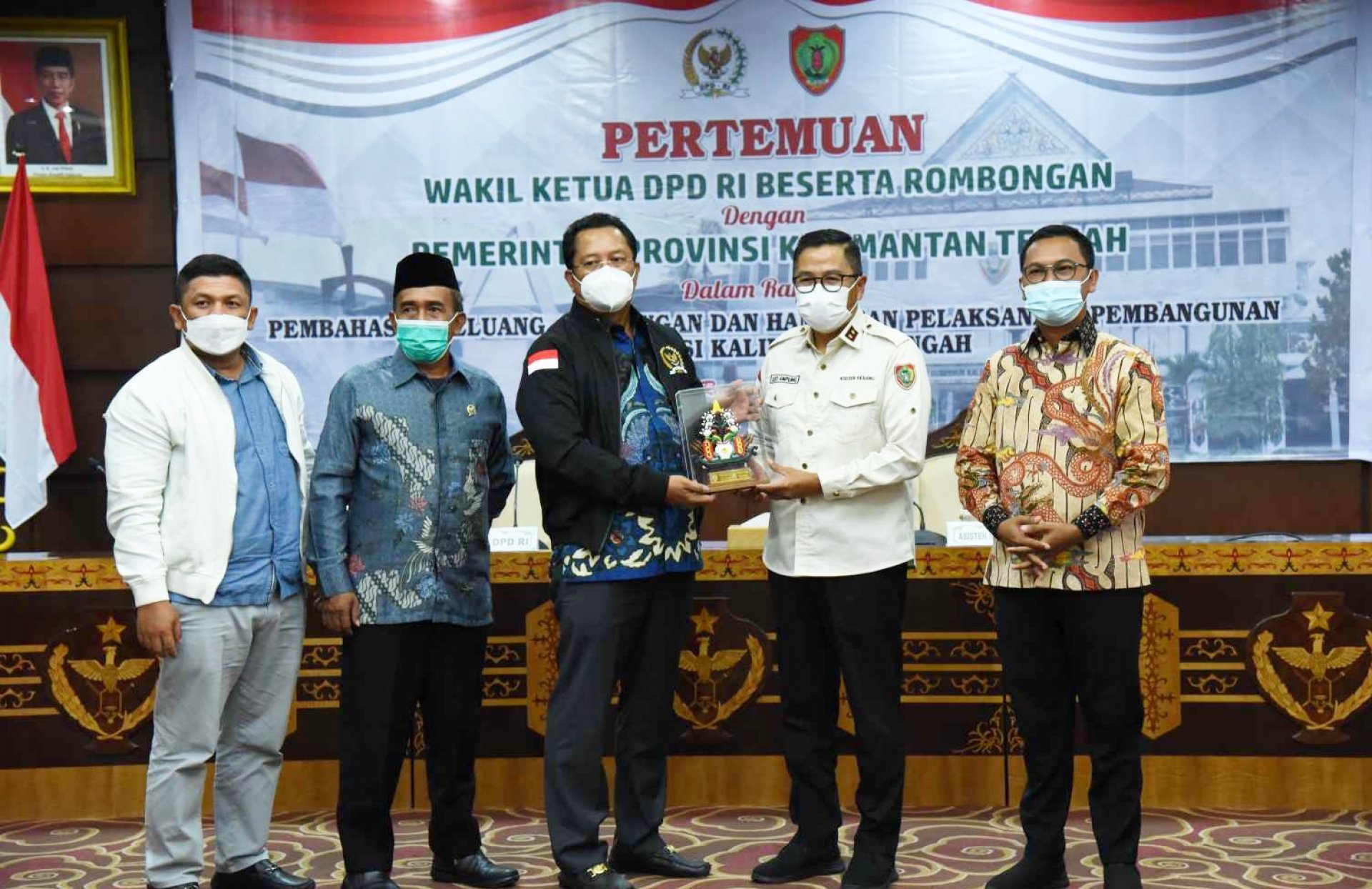 Pemprov Kalteng Terima Kunjungan Kerja Wakil Ketua II DPD RI